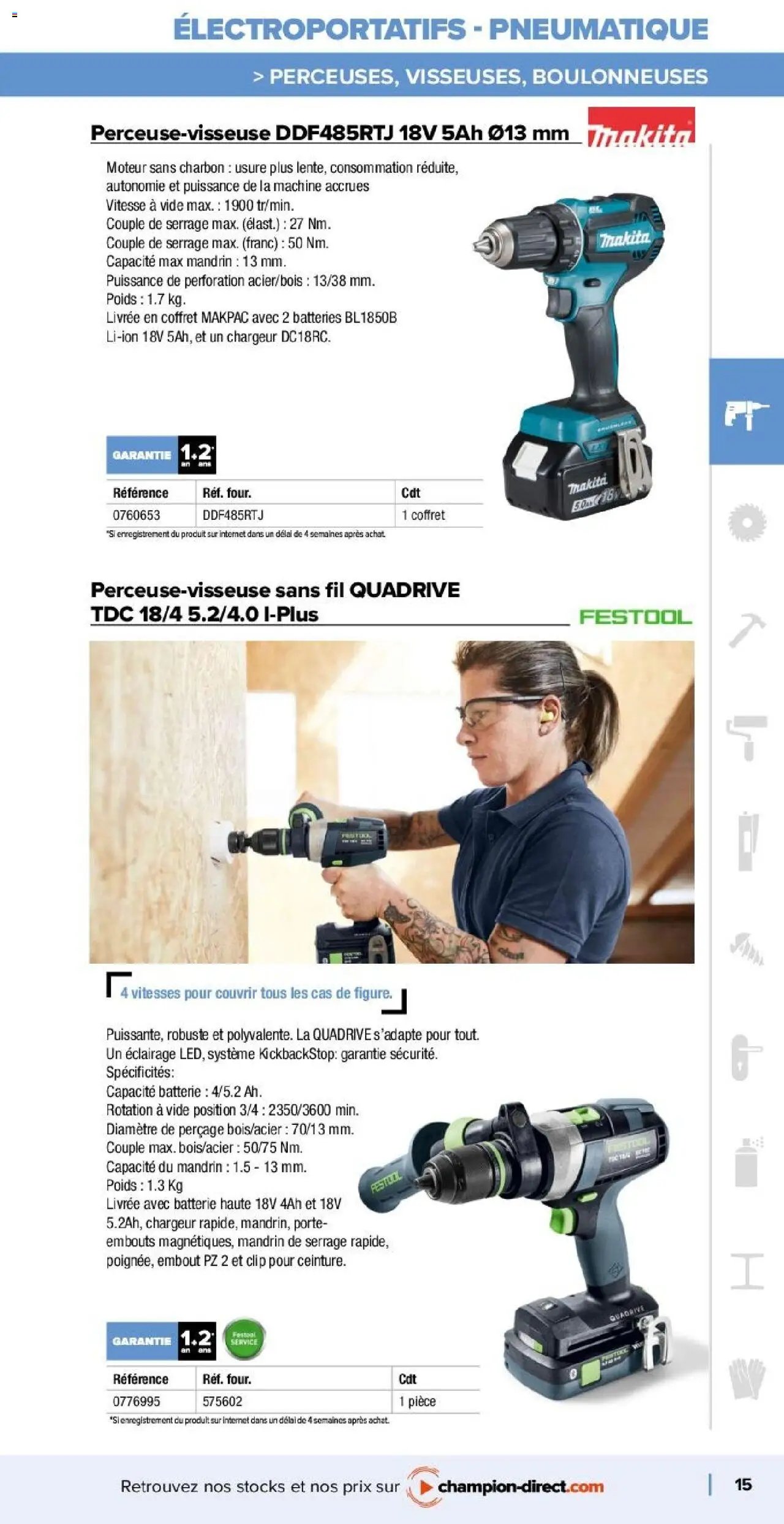 Champion Direct Catalogue Selection Bois (2025-01-10 - 2025-12-31)