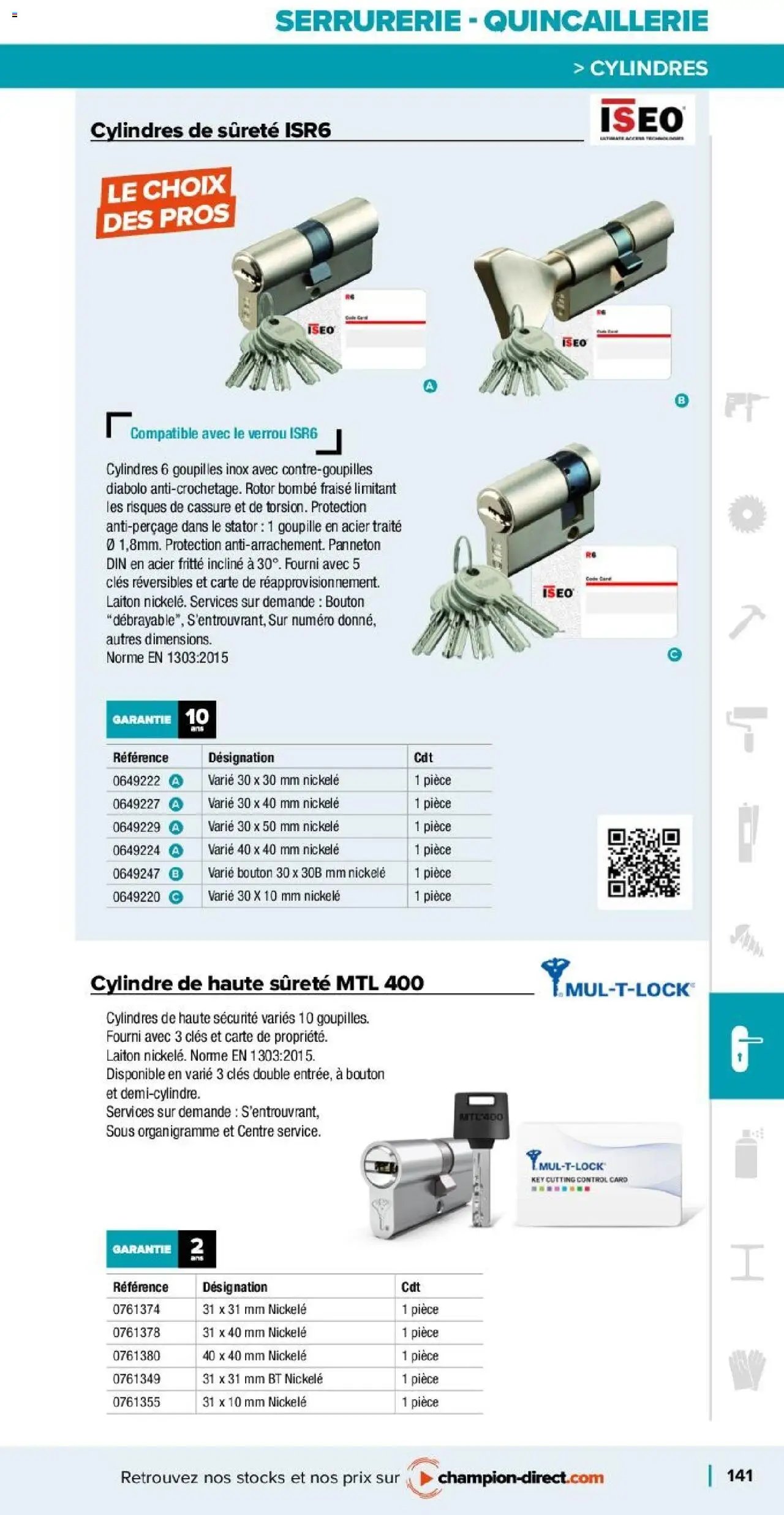 Champion Direct Catalogue Selection Bois (2025-01-10 - 2025-12-31)
