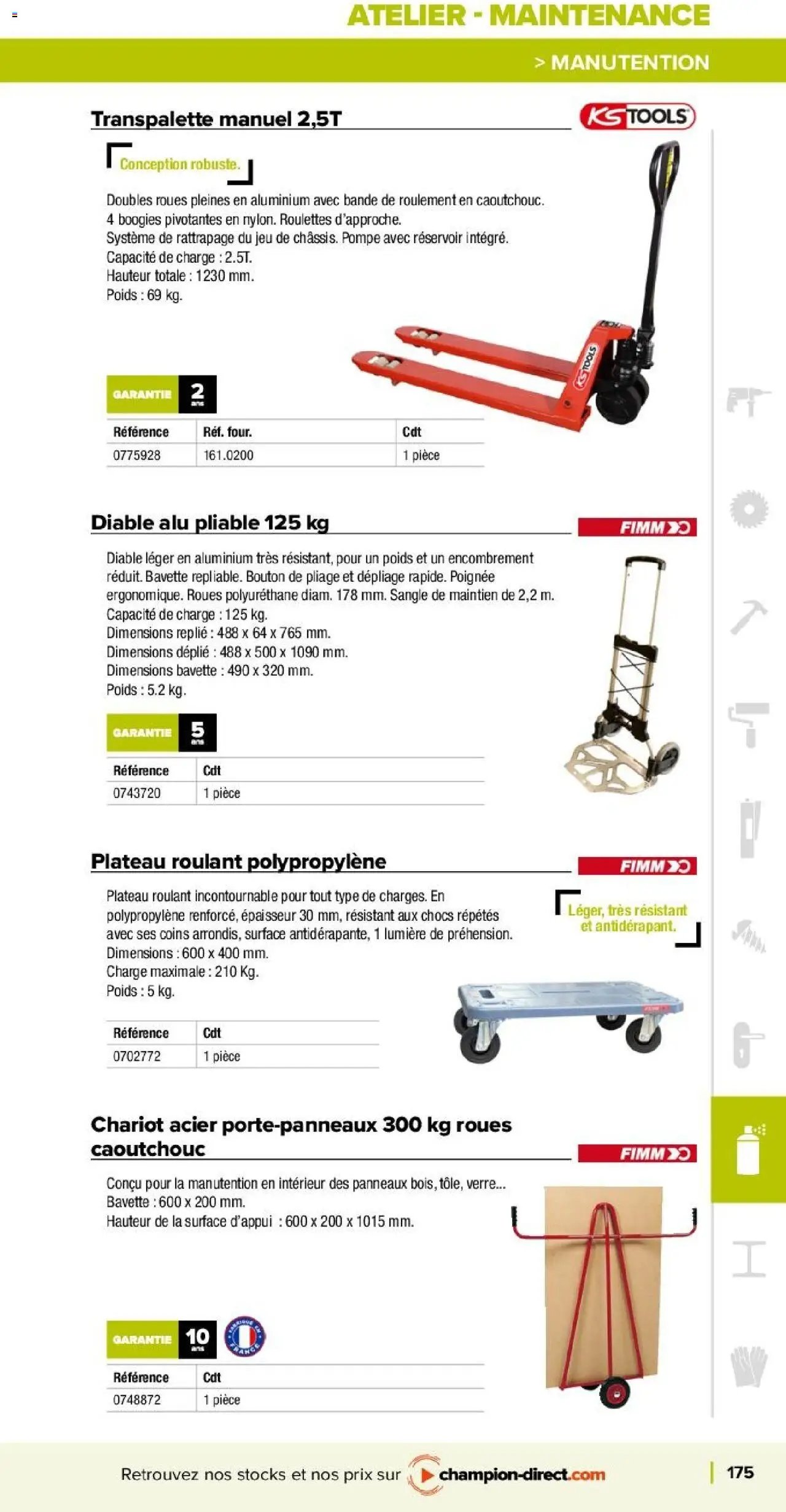 Champion Direct Catalogue Selection Bois (2025-01-10 - 2025-12-31)