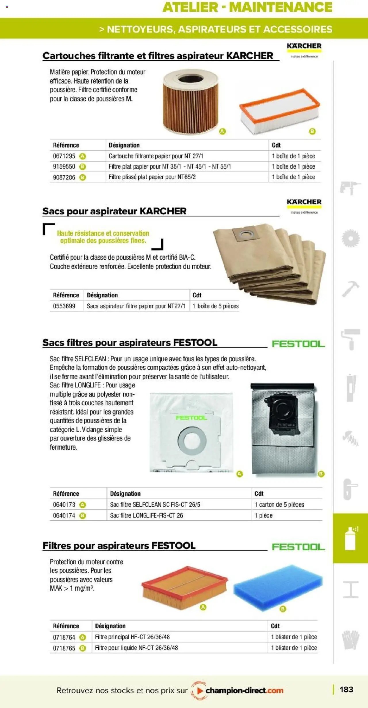 Champion Direct Catalogue Selection Bois (2025-01-10 - 2025-12-31)