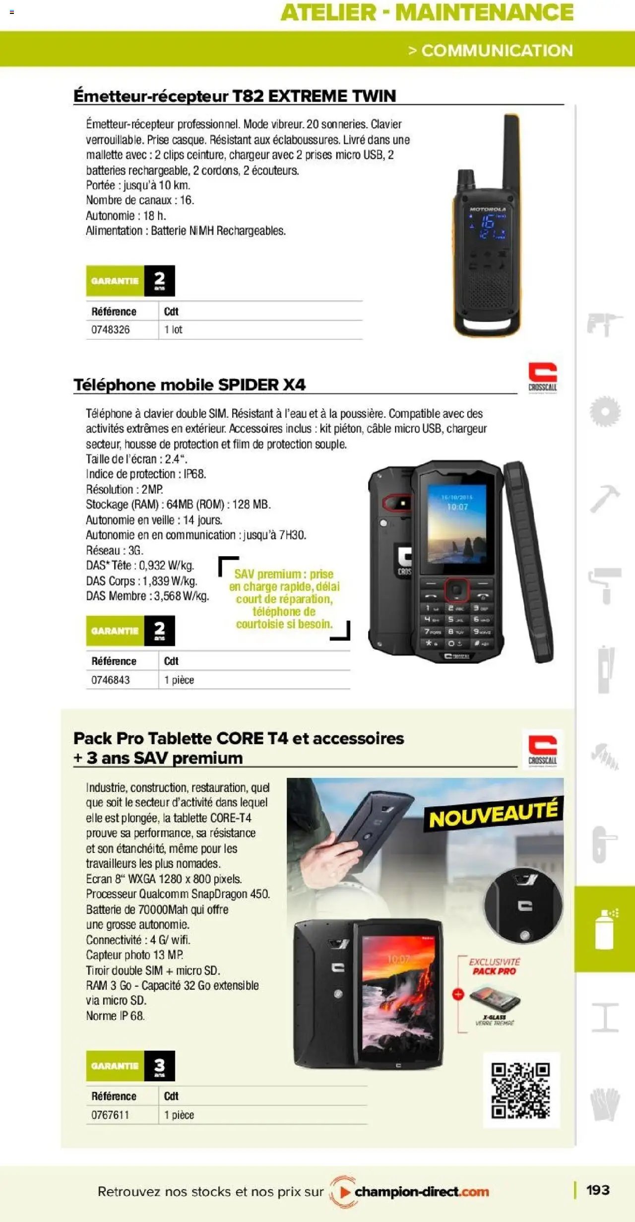 Champion Direct Catalogue Selection Bois (2025-01-10 - 2025-12-31)