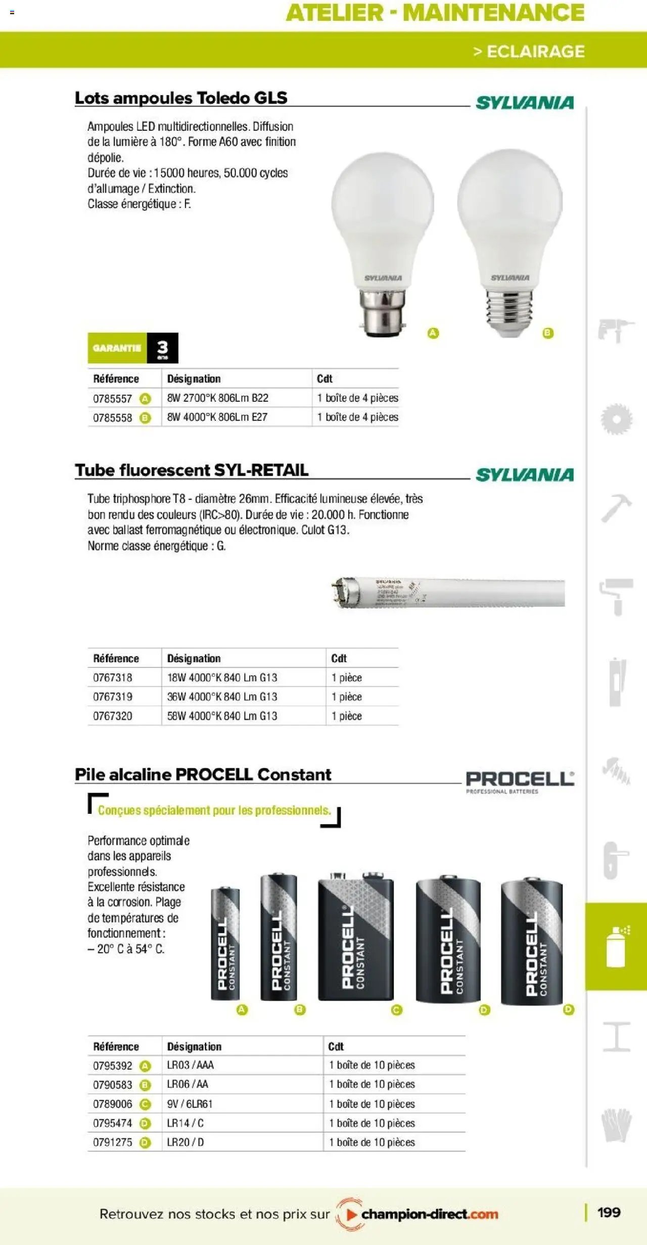 Champion Direct Catalogue Selection Bois (2025-01-10 - 2025-12-31)