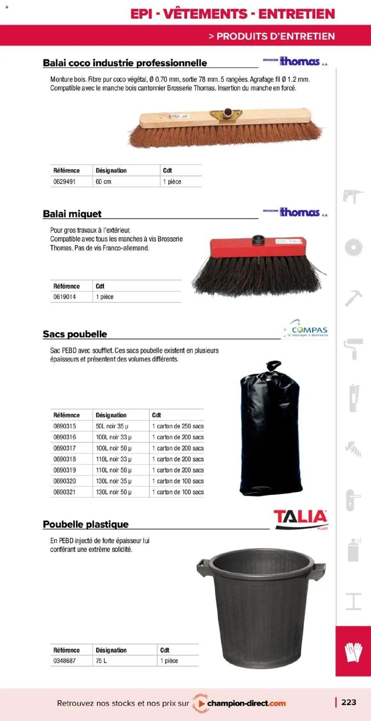 Champion Direct Catalogue Selection Bois (2025-01-10 - 2025-12-31)