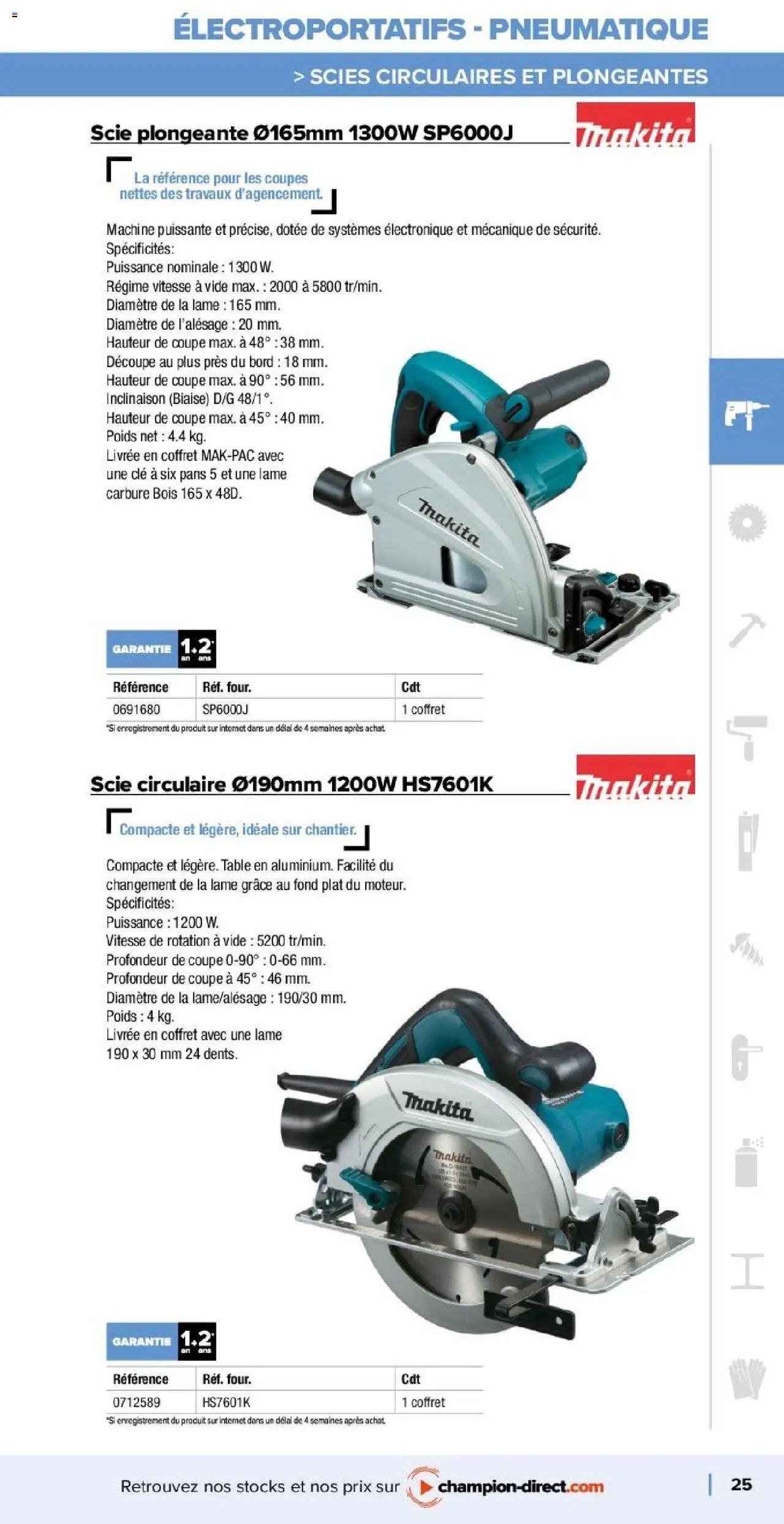 Champion Direct Catalogue Selection Bois (2025-01-10 - 2025-12-31)