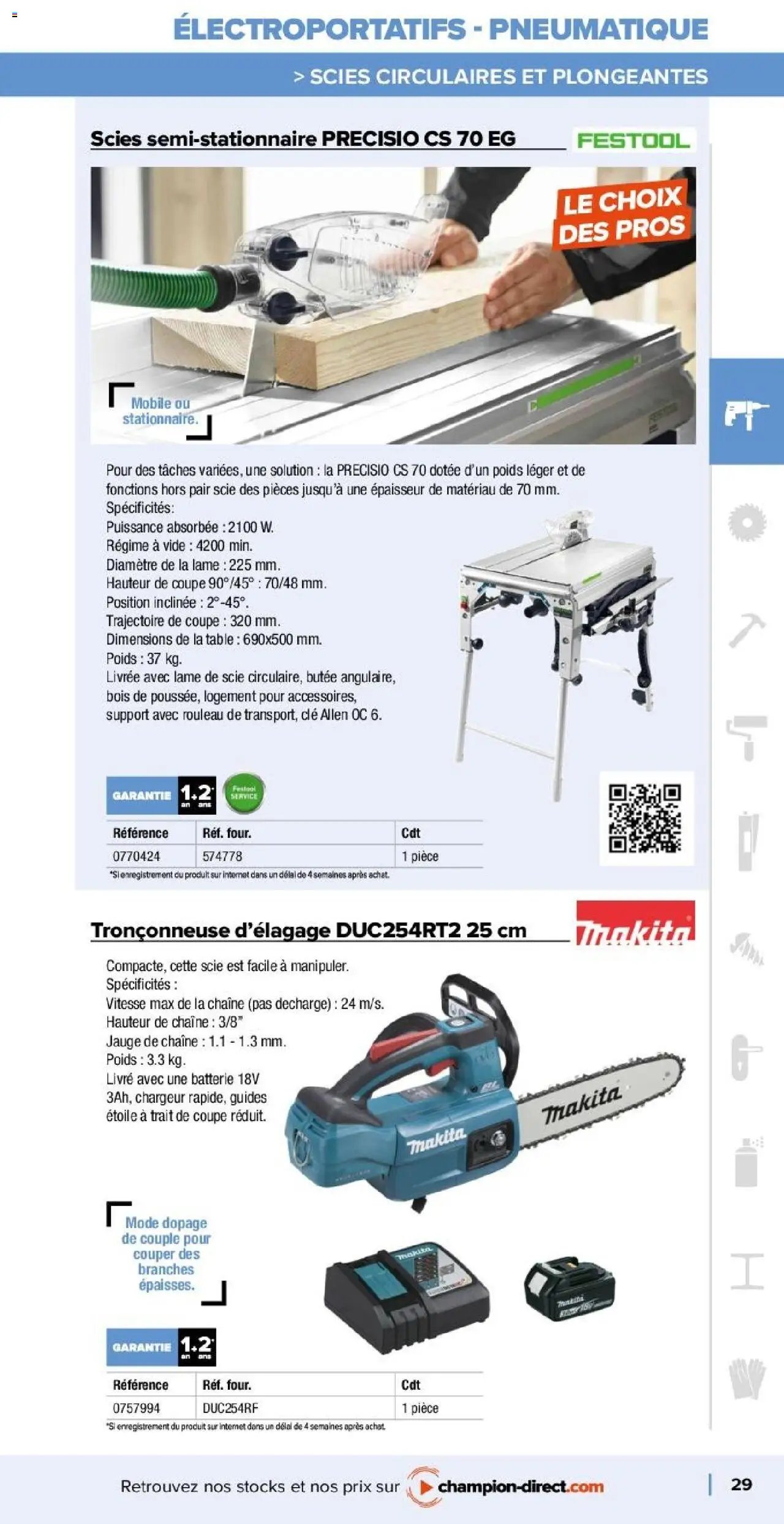 Champion Direct Catalogue Selection Bois (2025-01-10 - 2025-12-31)