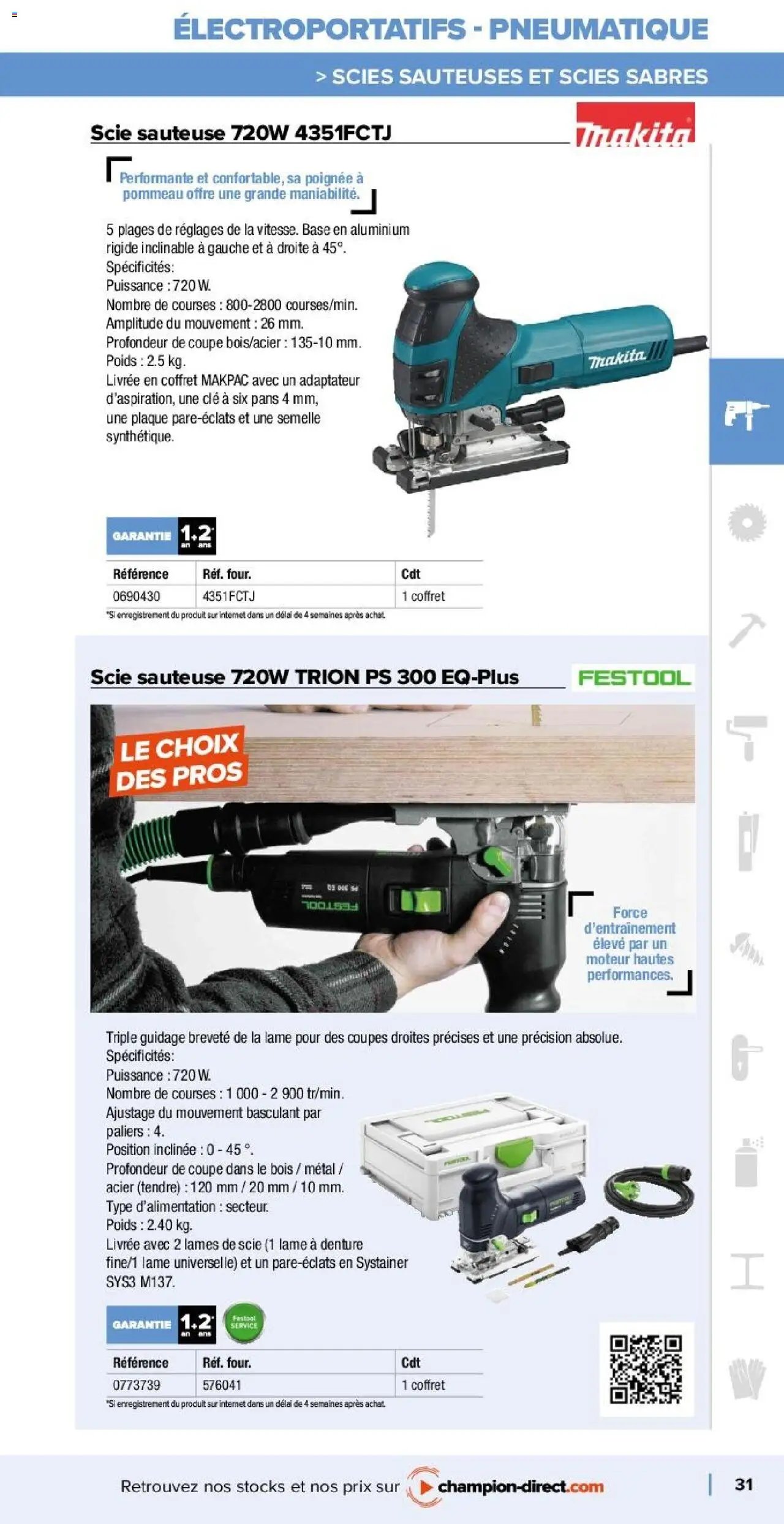 Champion Direct Catalogue Selection Bois (2025-01-10 - 2025-12-31)