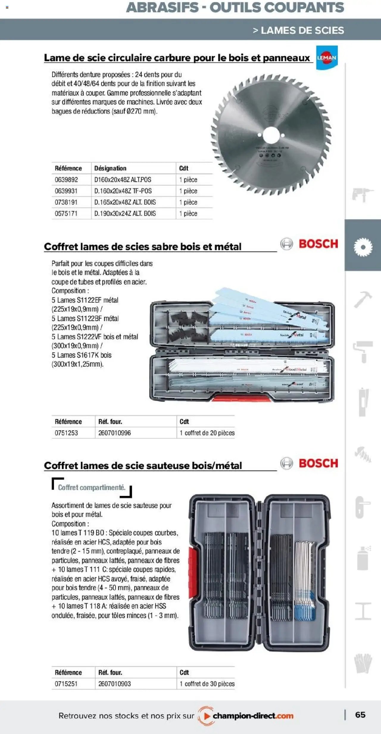 Champion Direct Catalogue Selection Bois (2025-01-10 - 2025-12-31)