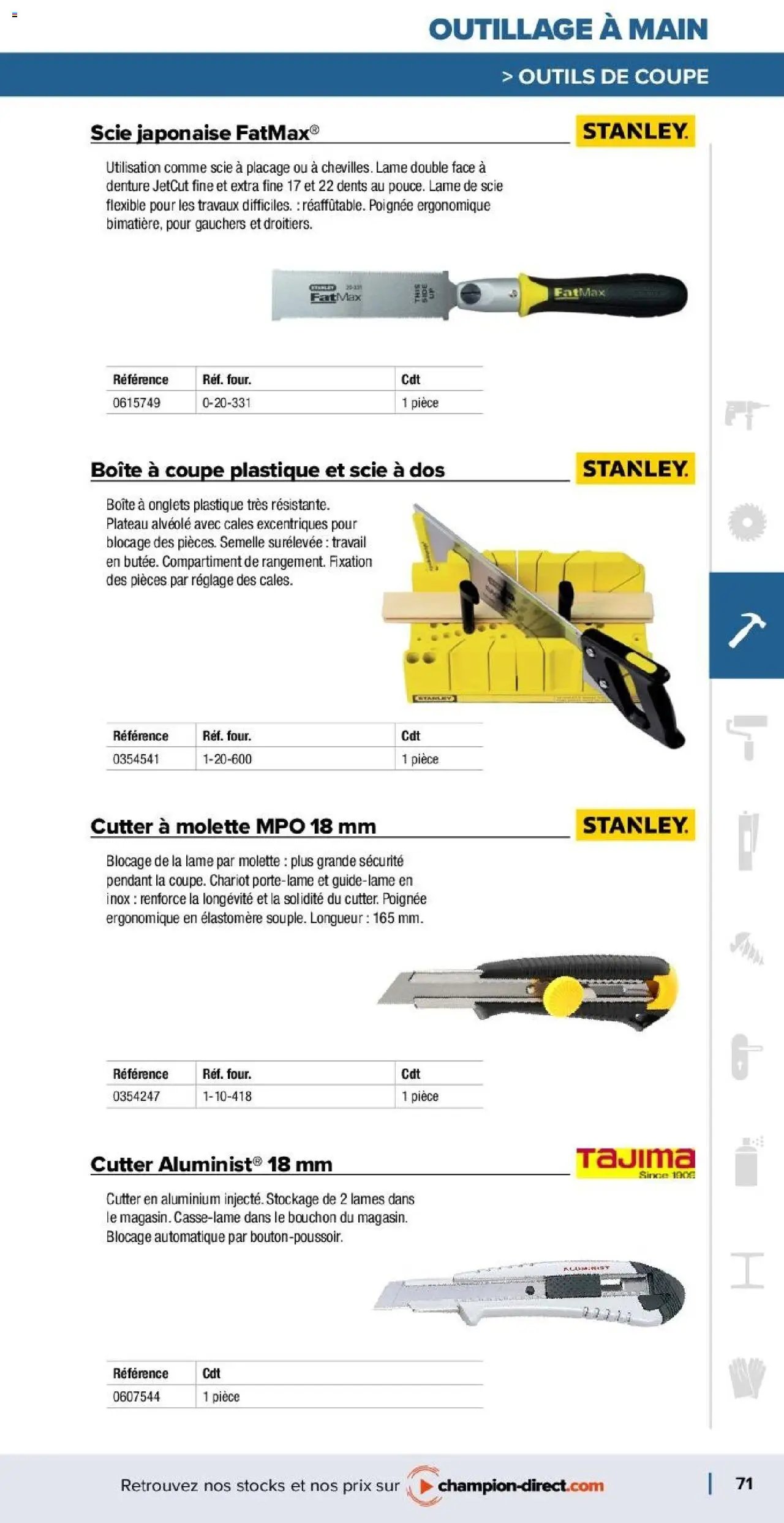 Champion Direct Catalogue Selection Bois (2025-01-10 - 2025-12-31)