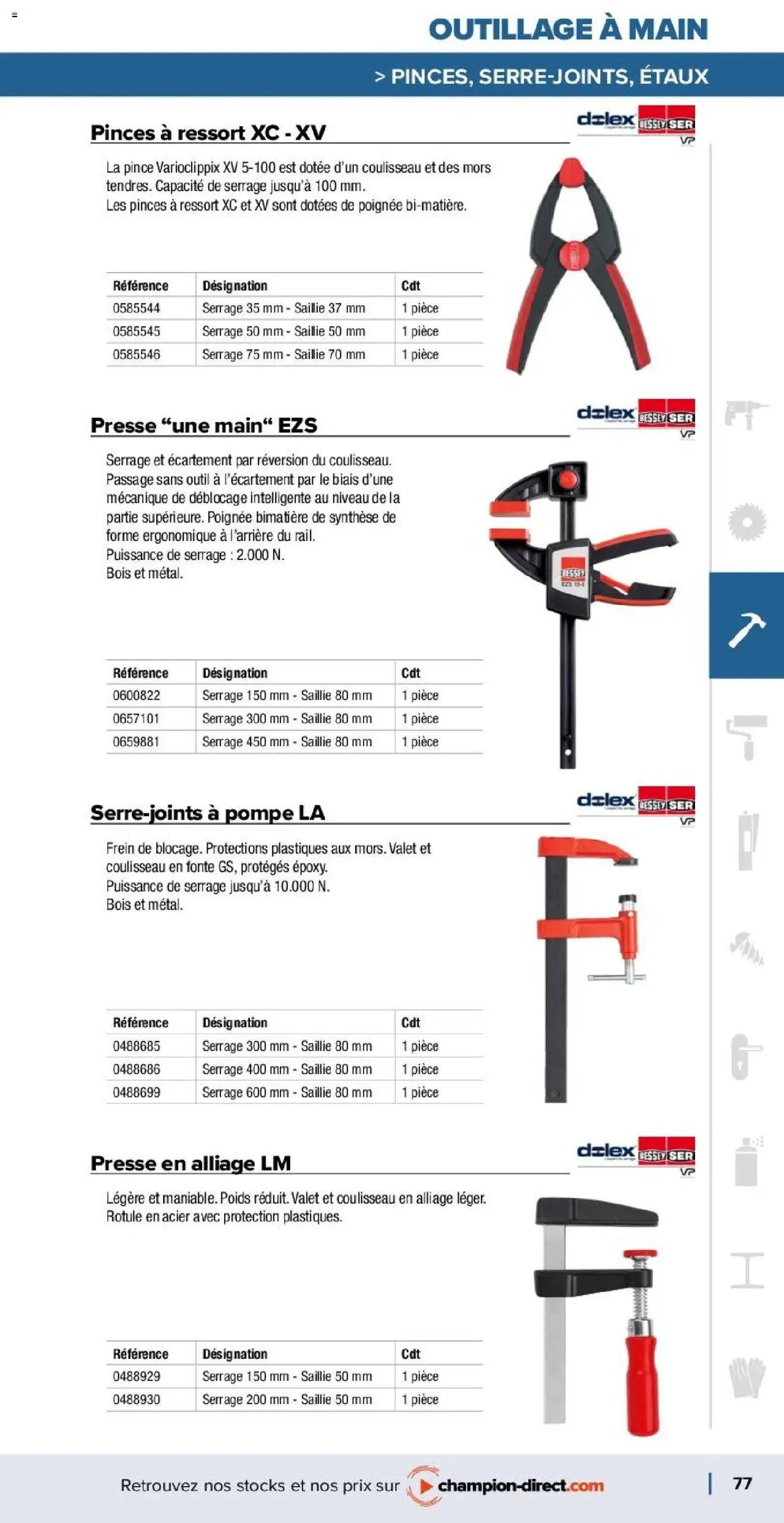 Champion Direct Catalogue Selection Bois (2025-01-10 - 2025-12-31)