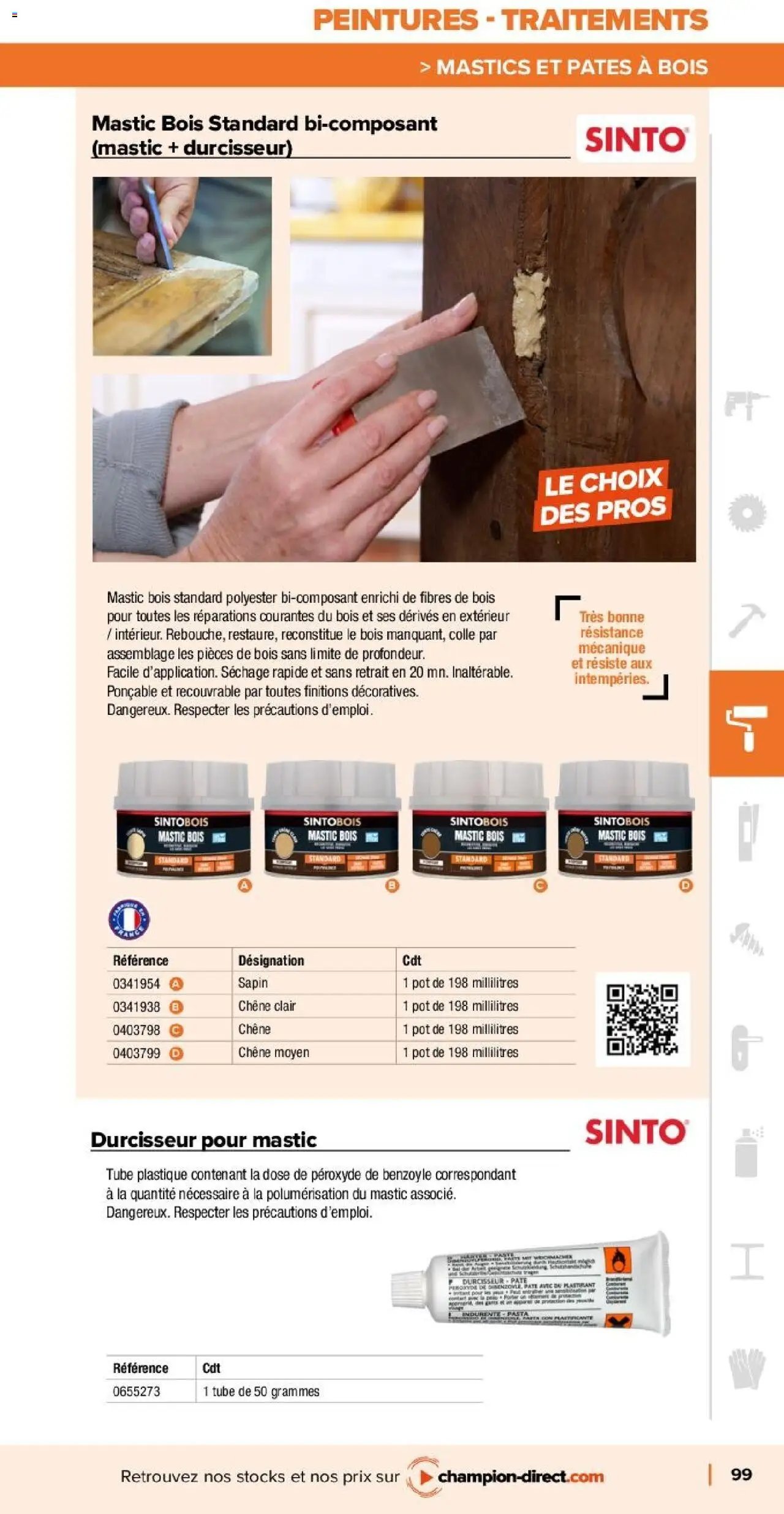 Champion Direct Catalogue Selection Bois (2025-01-10 - 2025-12-31)