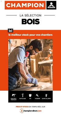 Champion Direct Catalogue Selection Bois