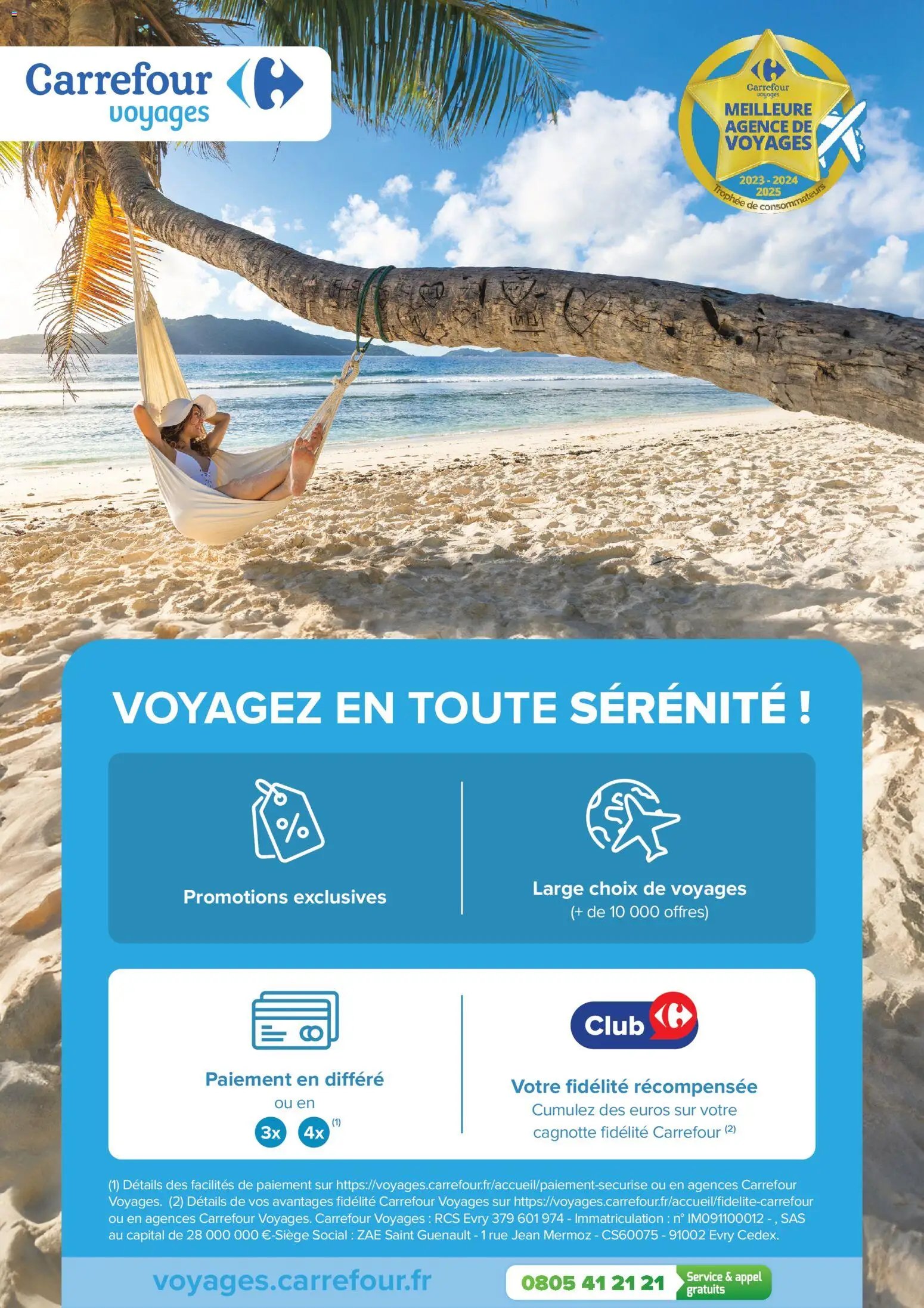 Carrefour contact Les 10 jours carrefour voyages