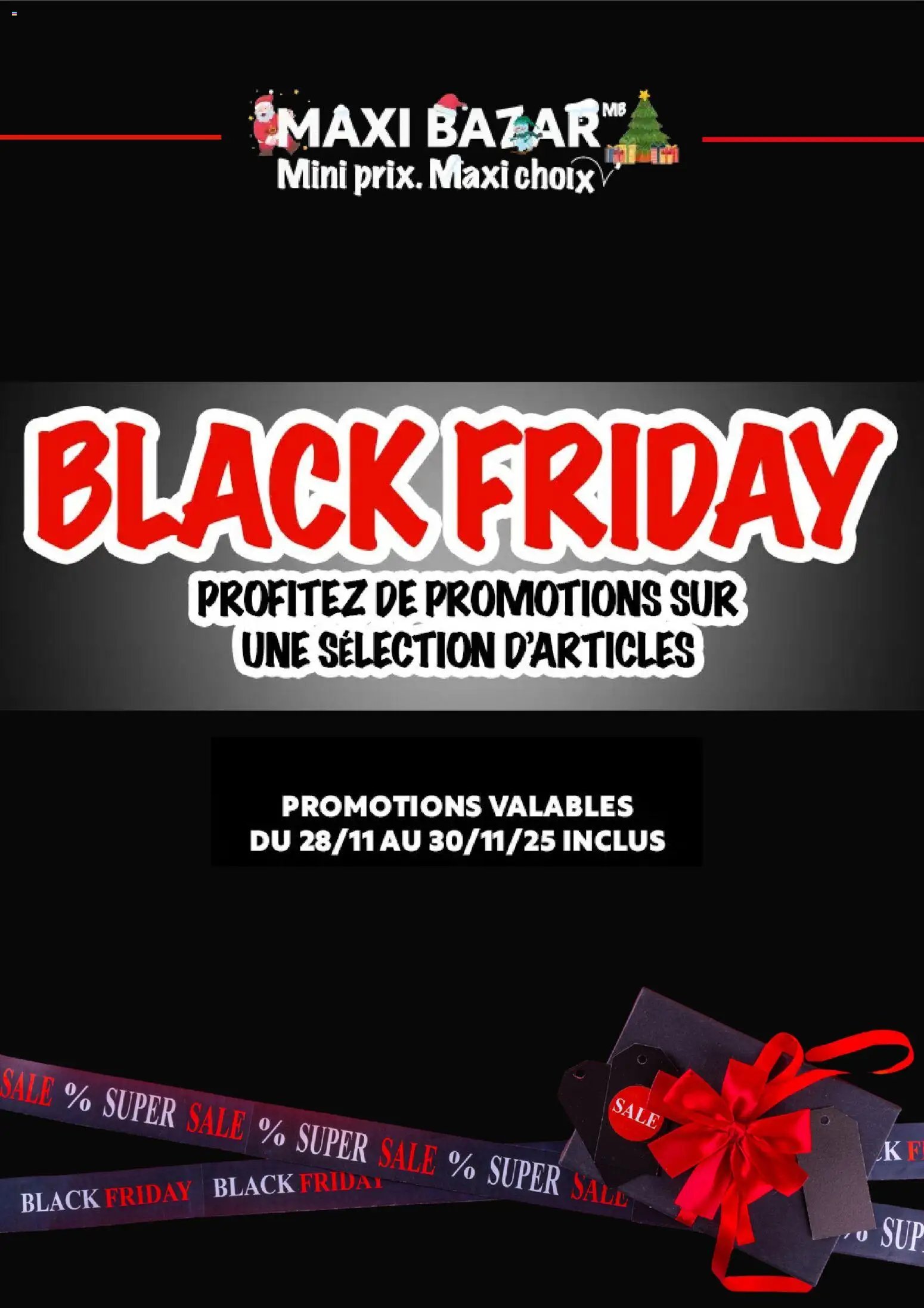 Maxi Bazar Black Friday