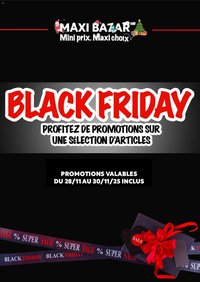 Maxi Bazar Black Friday