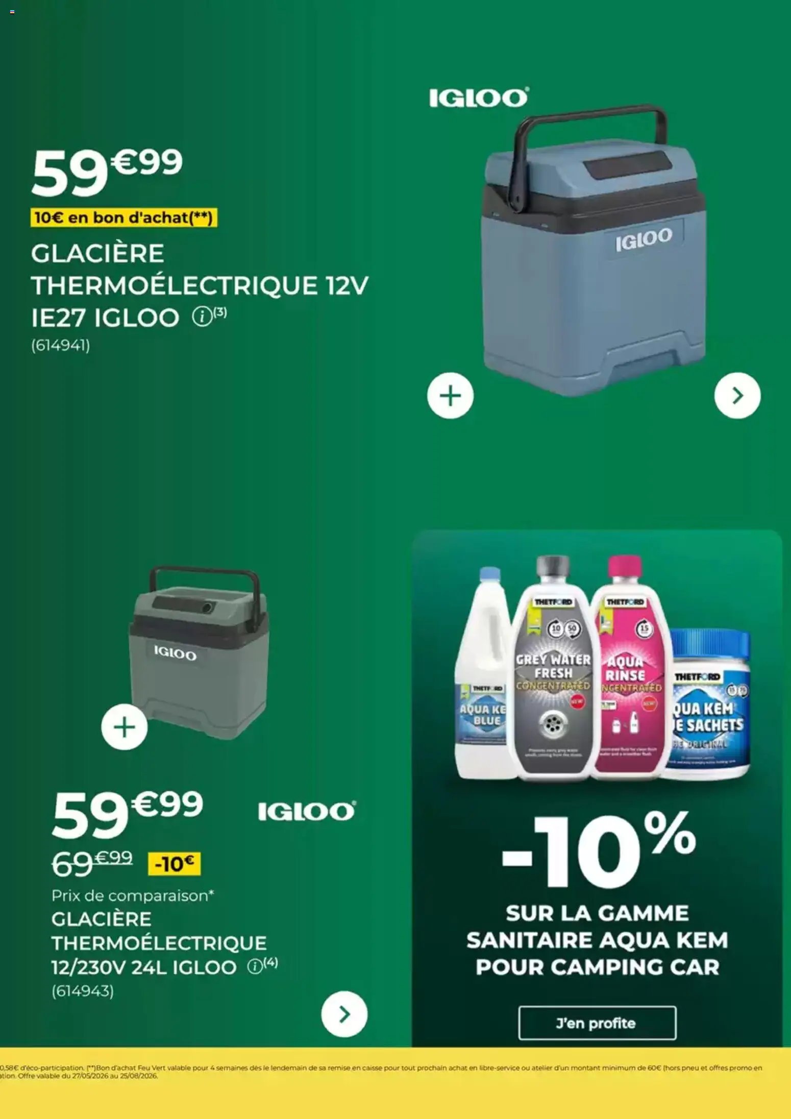 Feu Vert catalogue