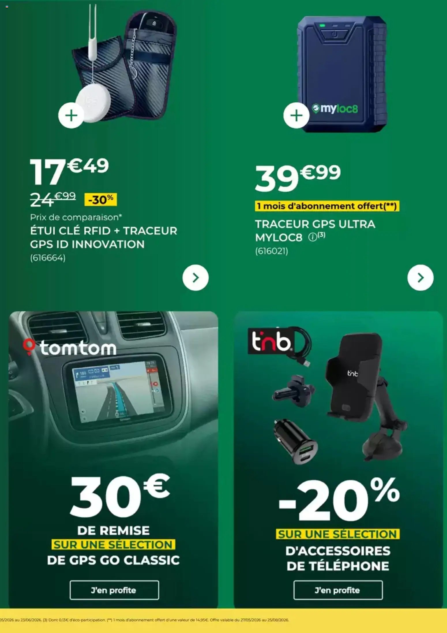 Feu Vert catalogue