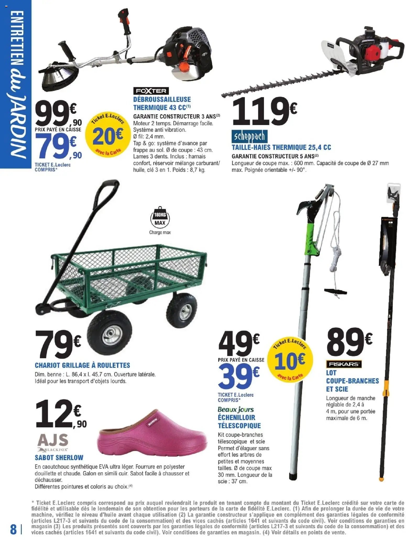 Brico E.Leclerc catalogue Jardi