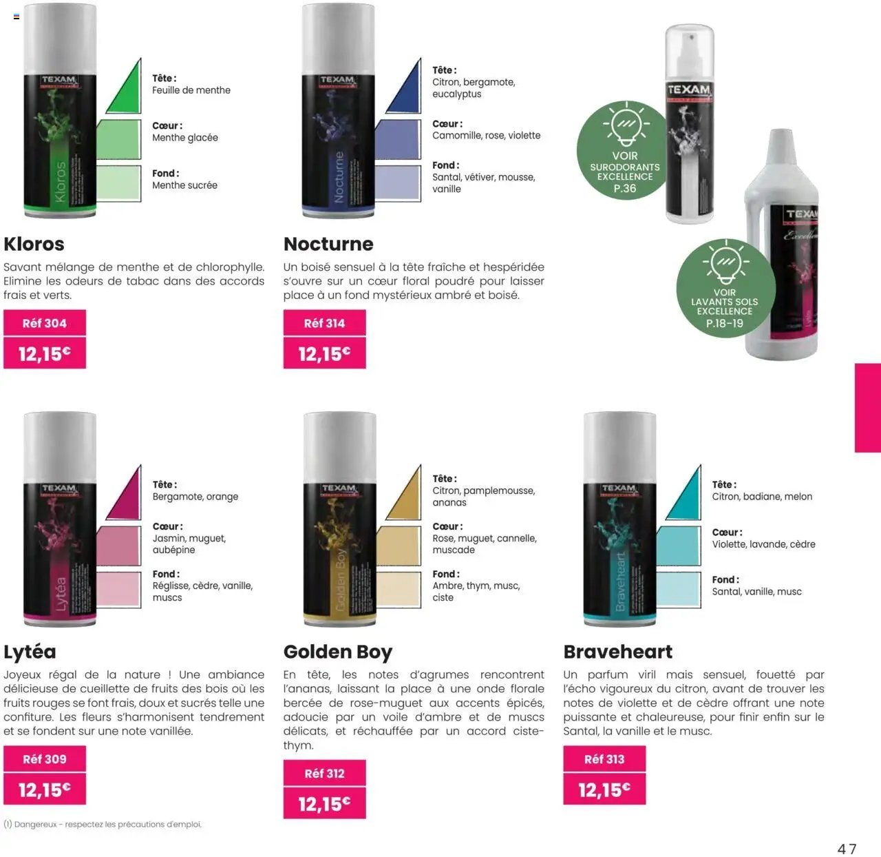 Texam catalogue (2025-02-01 - 2025-12-31)