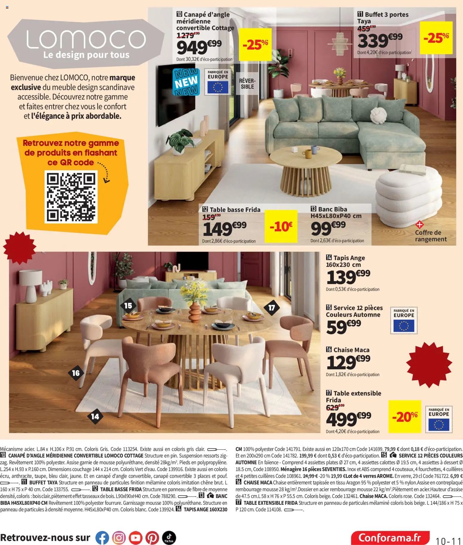 Conforama catalogue