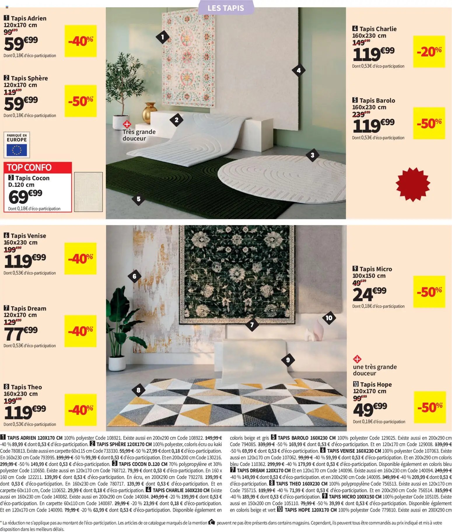 Conforama catalogue