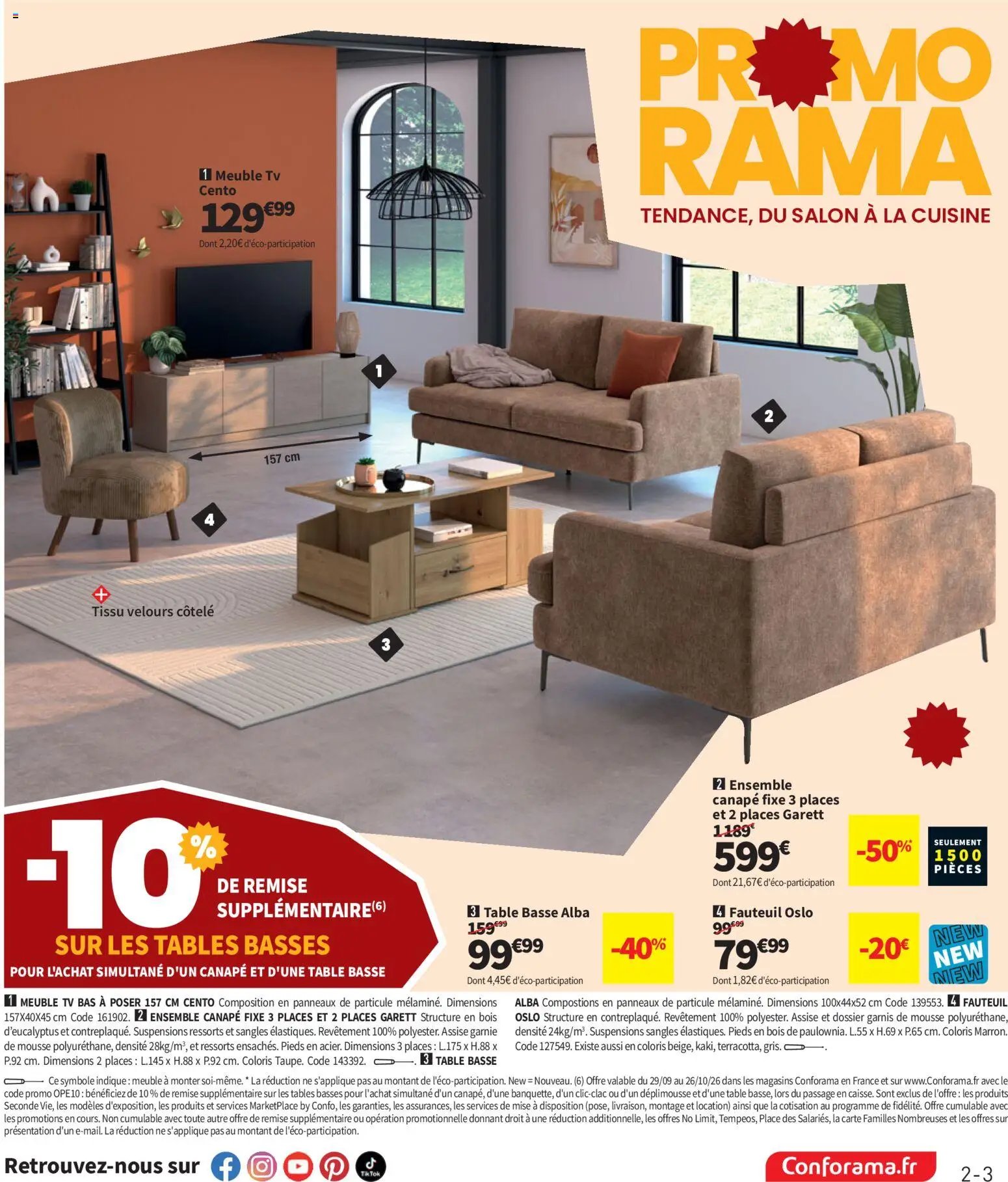 Conforama catalogue