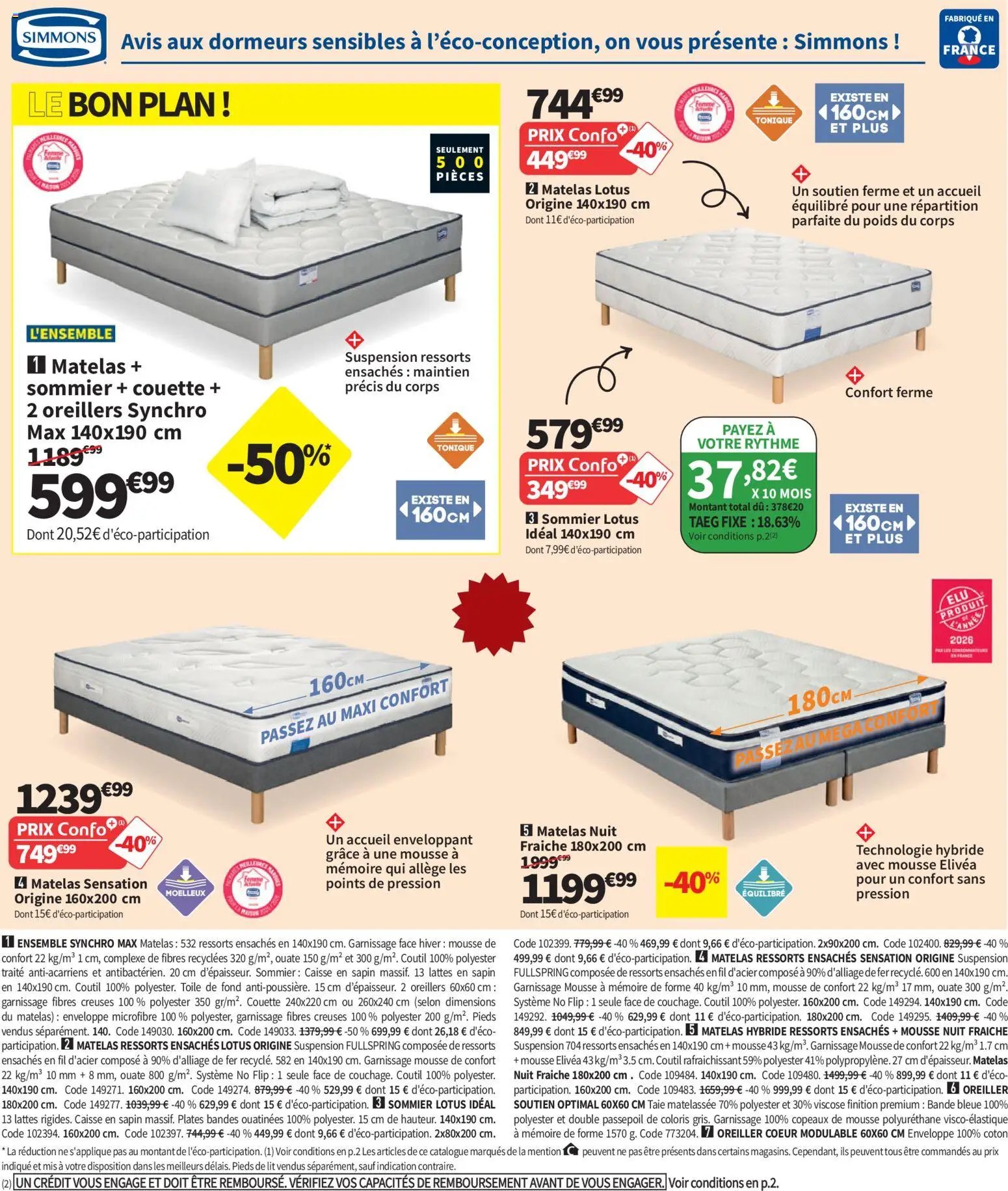 Conforama catalogue