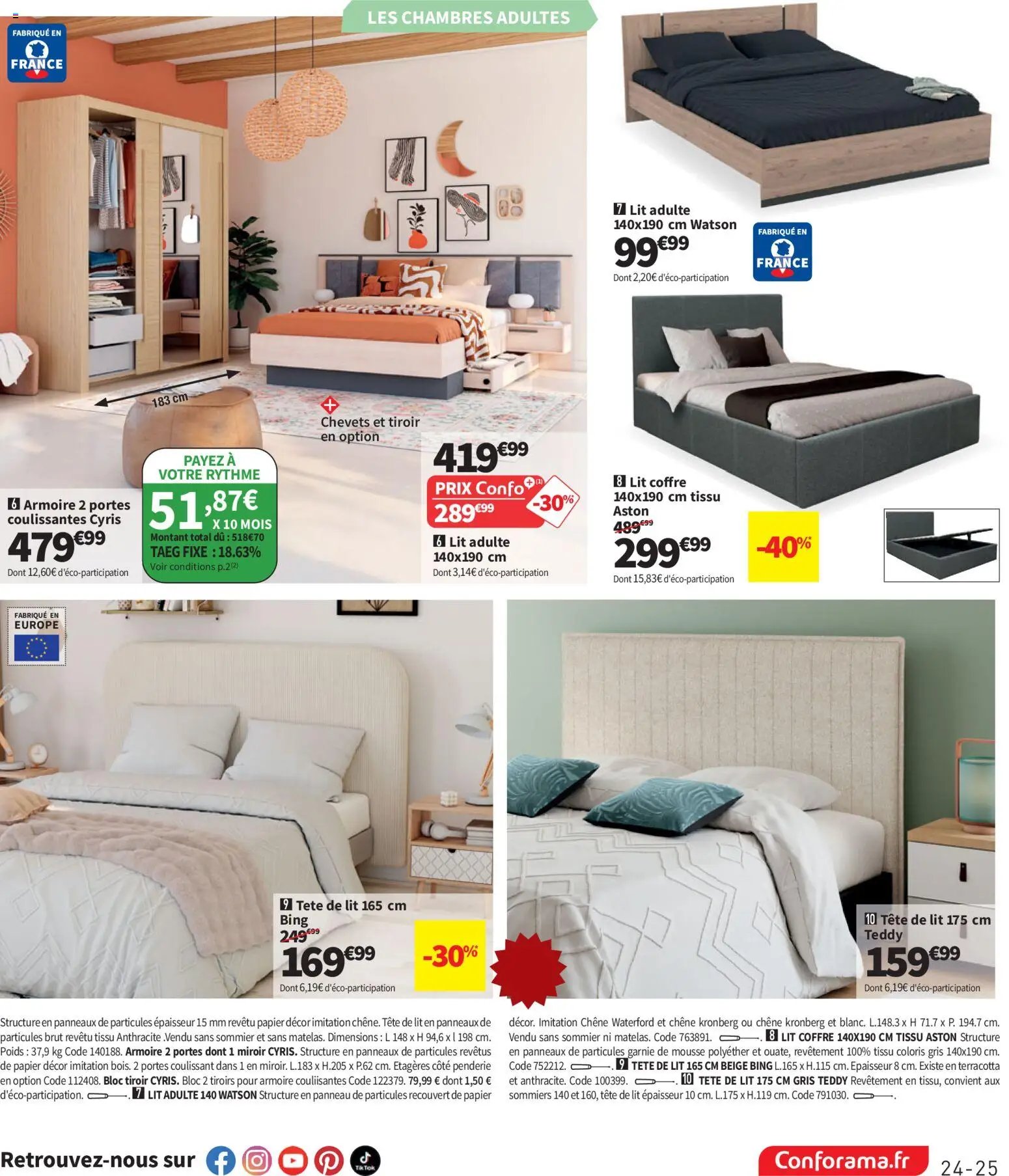 Conforama catalogue