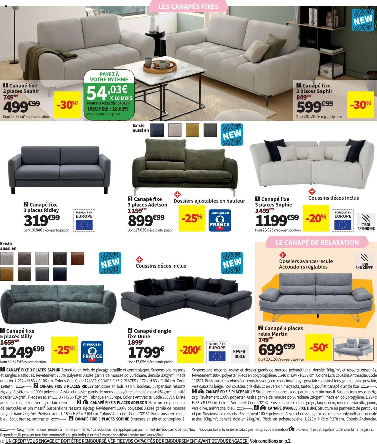Conforama catalogue