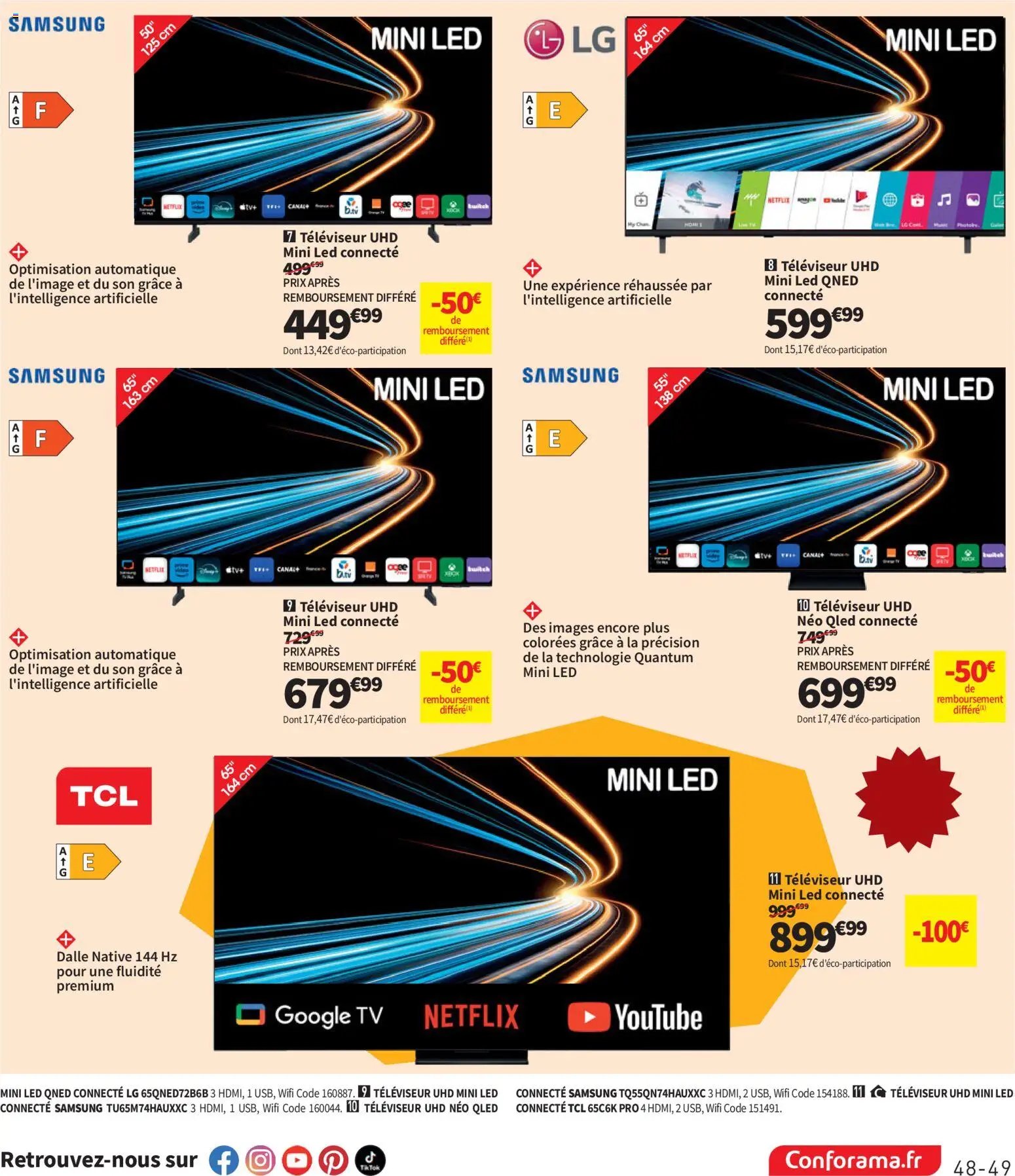 Conforama catalogue
