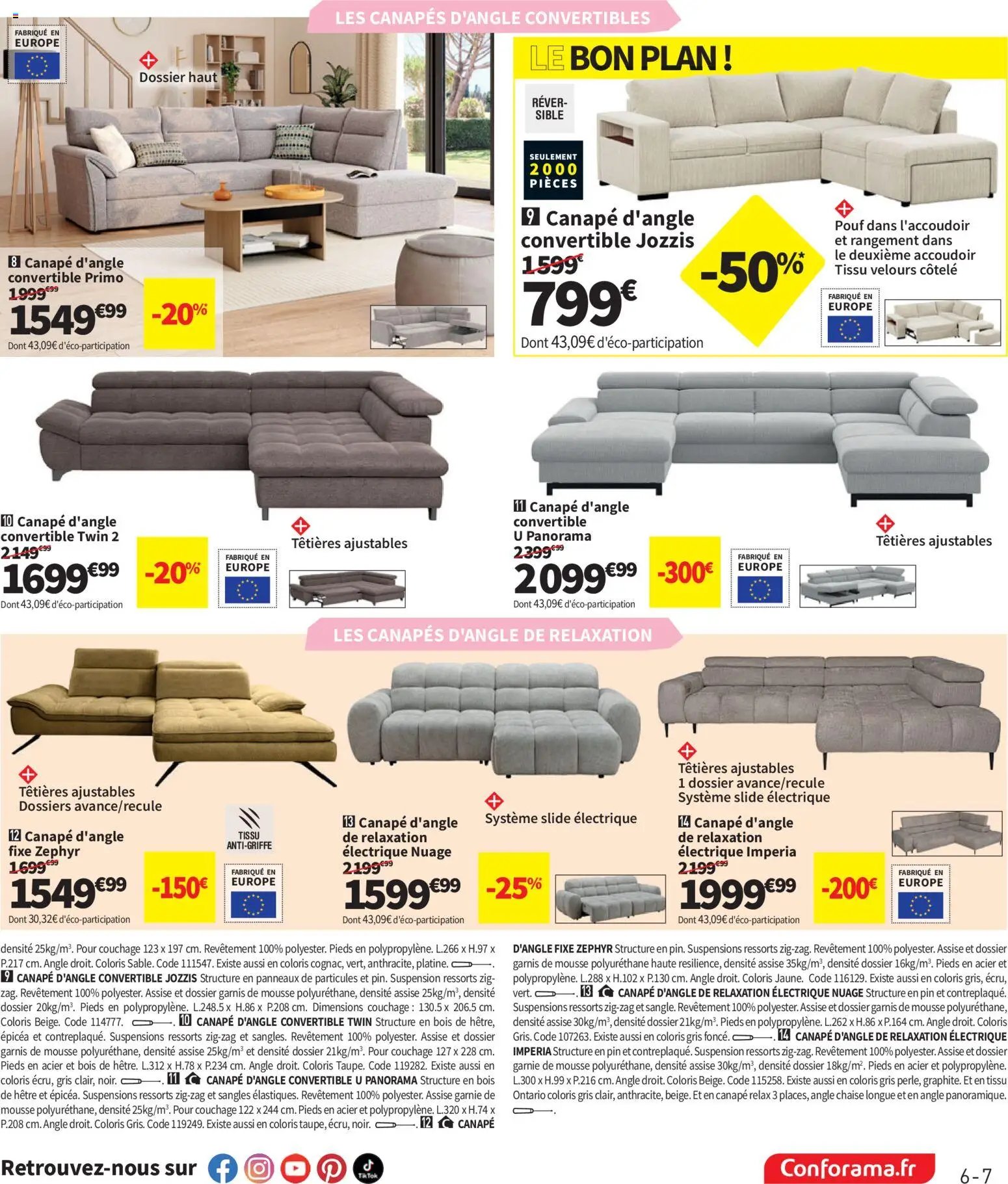 Conforama catalogue