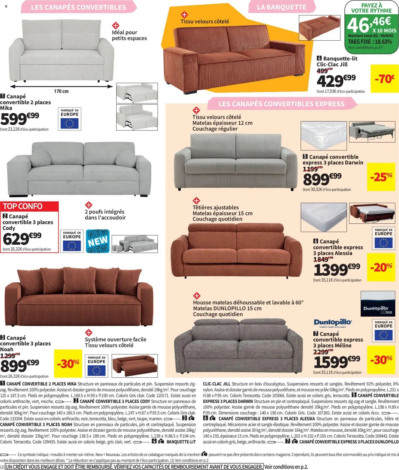 Conforama catalogue