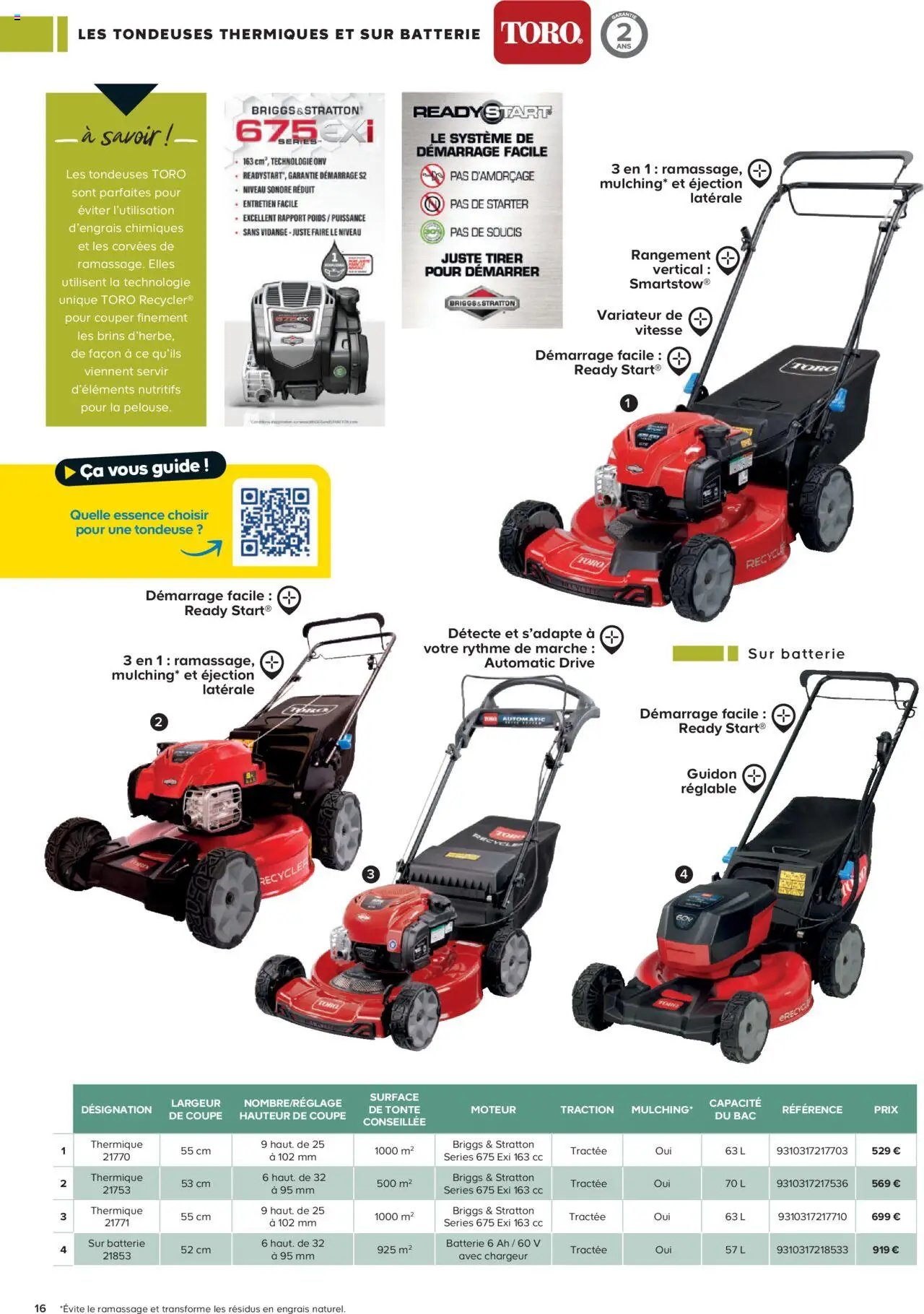 Castorama Outils motorisés de jardin et nettoyeurs haute pression (2025-02-26 - 2025-12-31)