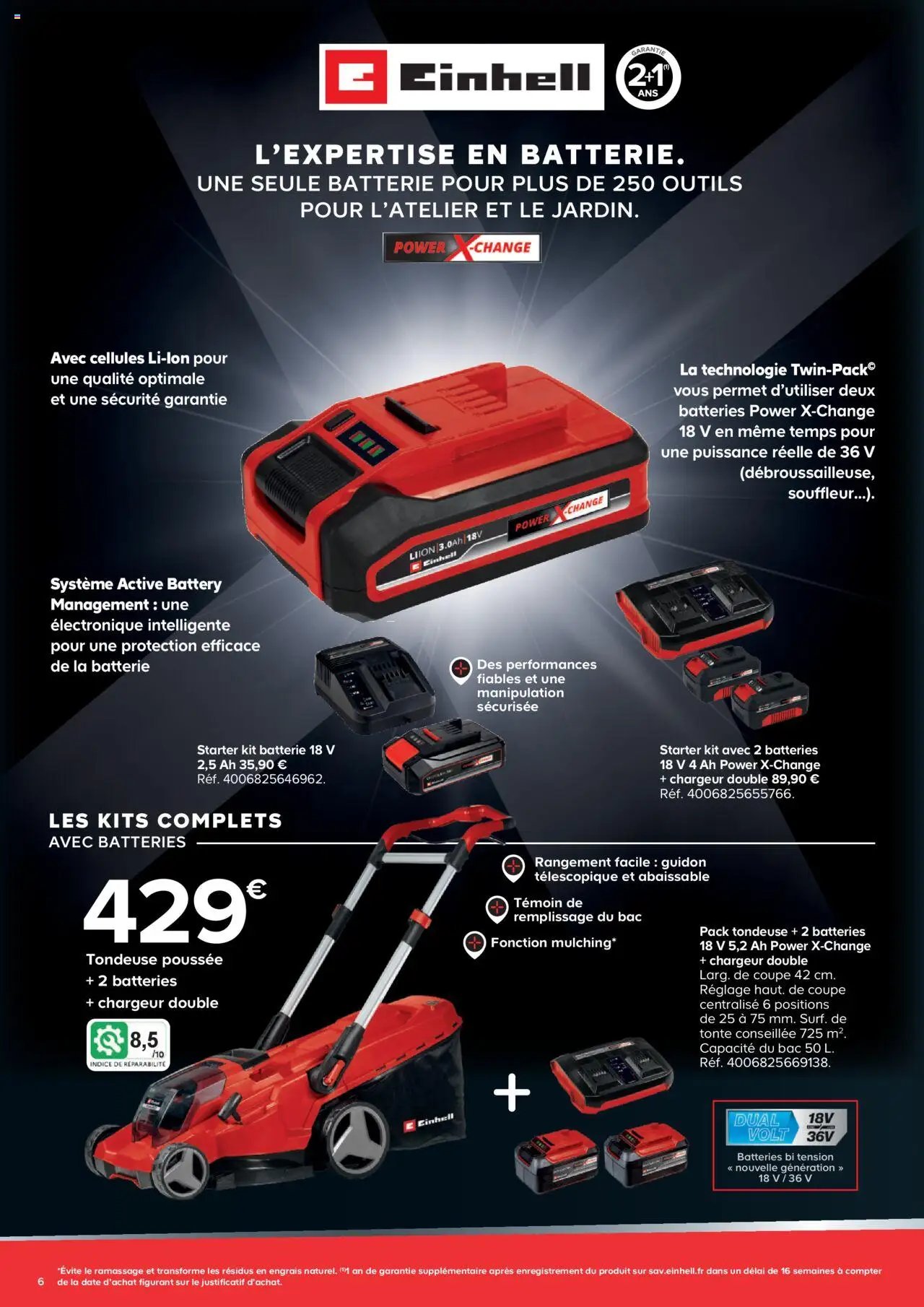 Castorama Outils motorisés de jardin et nettoyeurs haute pression (2025-02-26 - 2025-12-31)