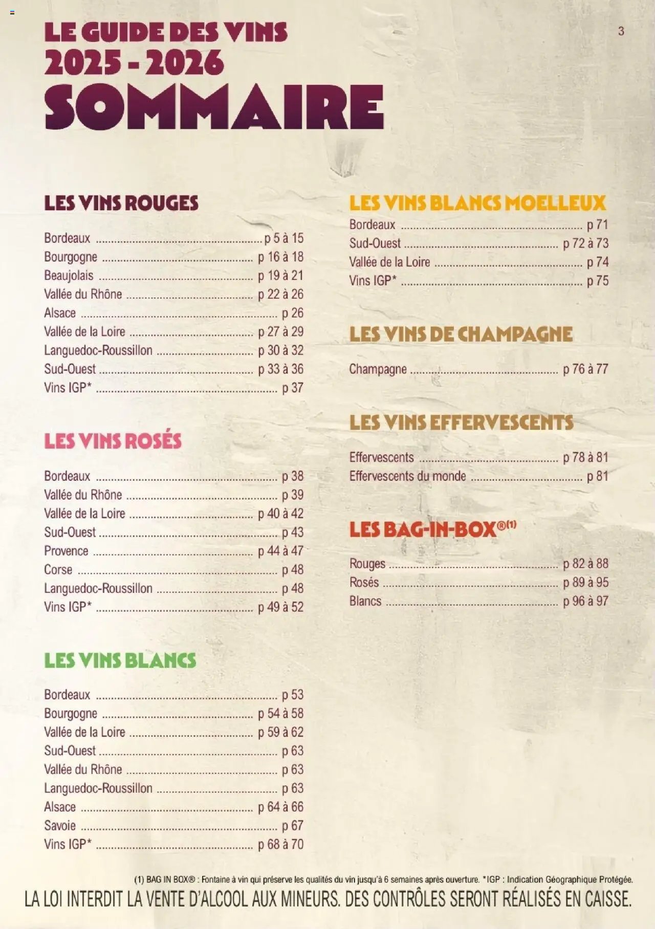 E.Leclerc Le guide des vins