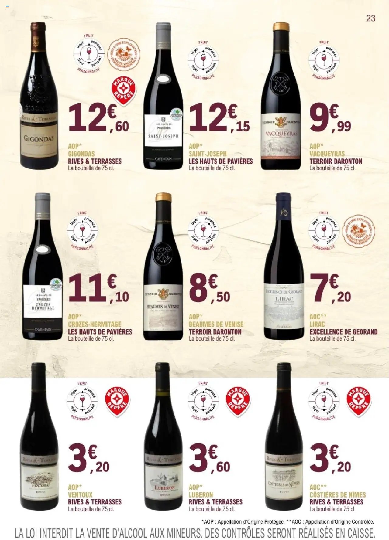 E.Leclerc Le guide des vins