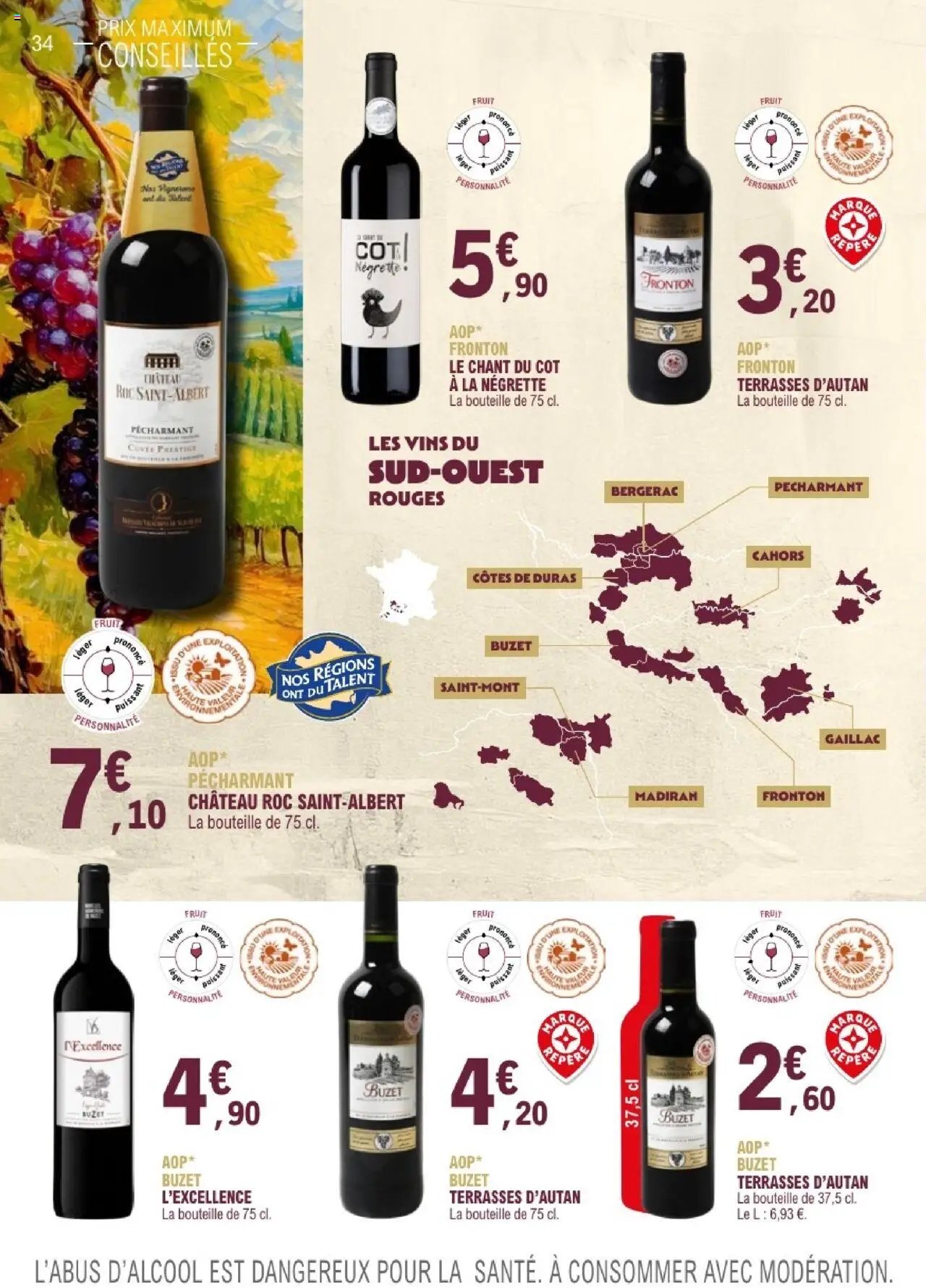 E.Leclerc Le guide des vins