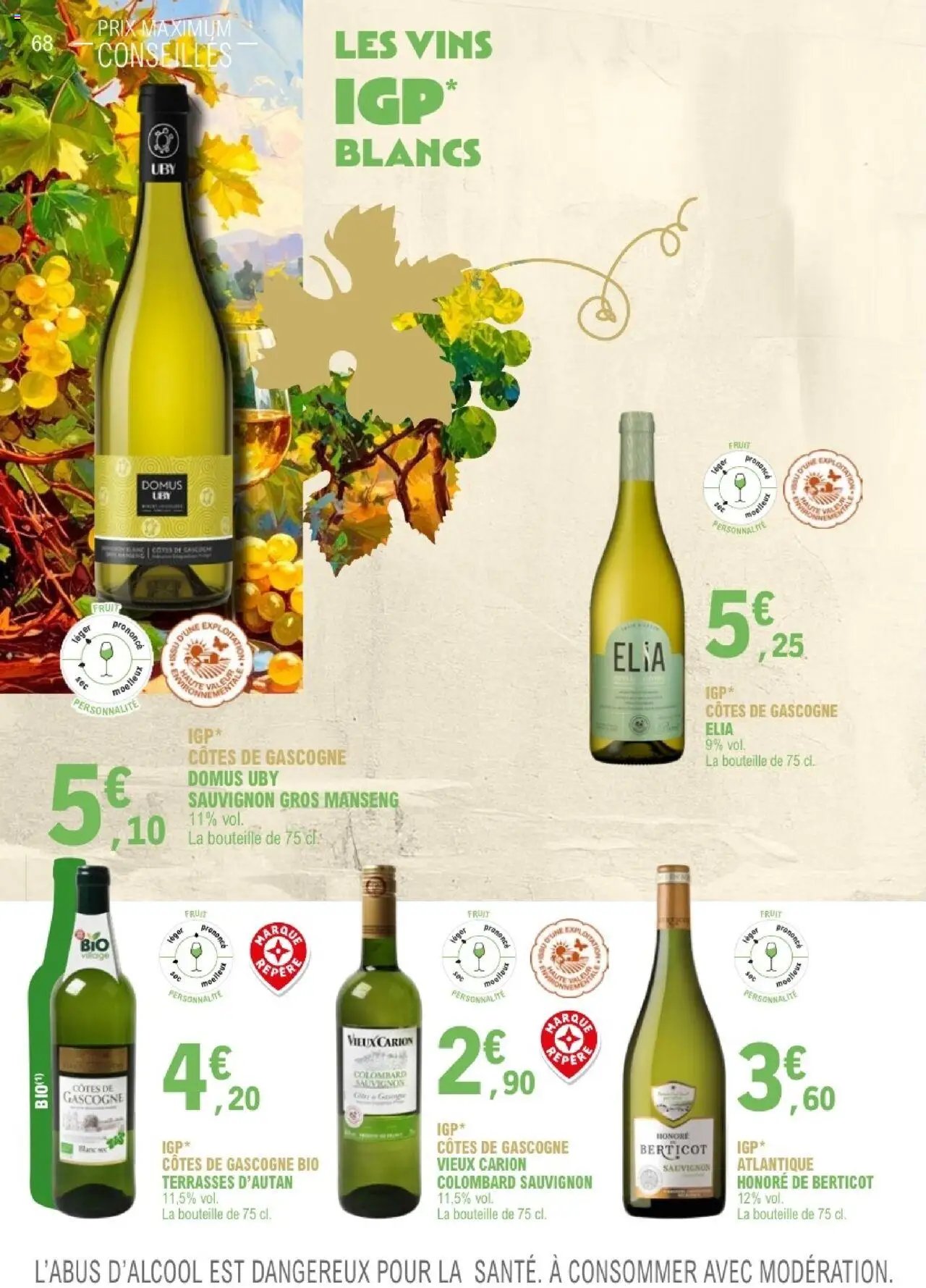 E.Leclerc Le guide des vins