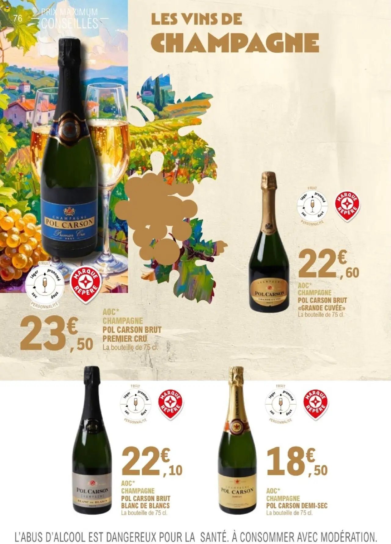 E.Leclerc Le guide des vins