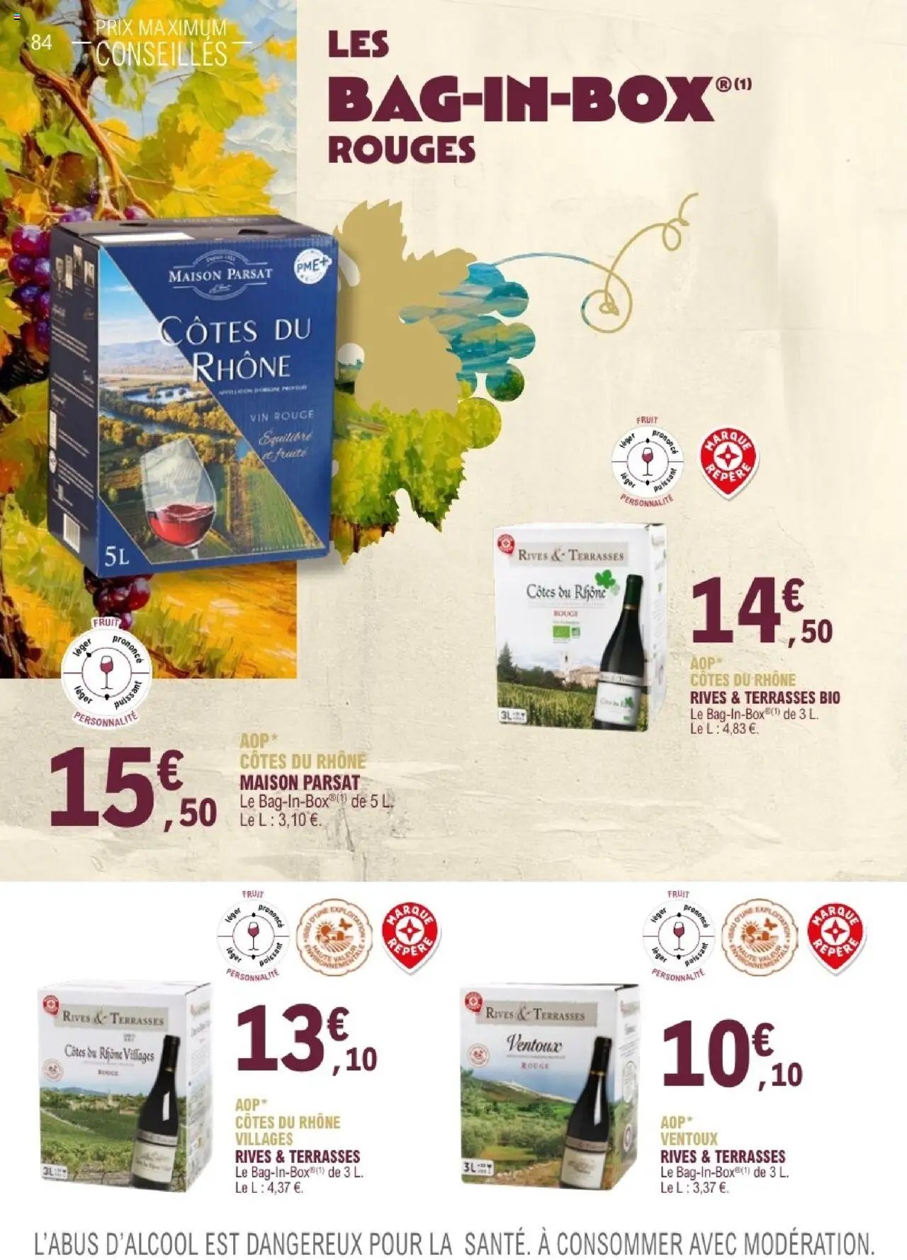 E.Leclerc Le guide des vins