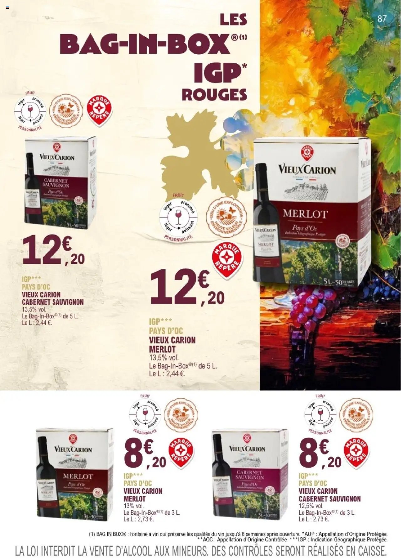 E.Leclerc Le guide des vins