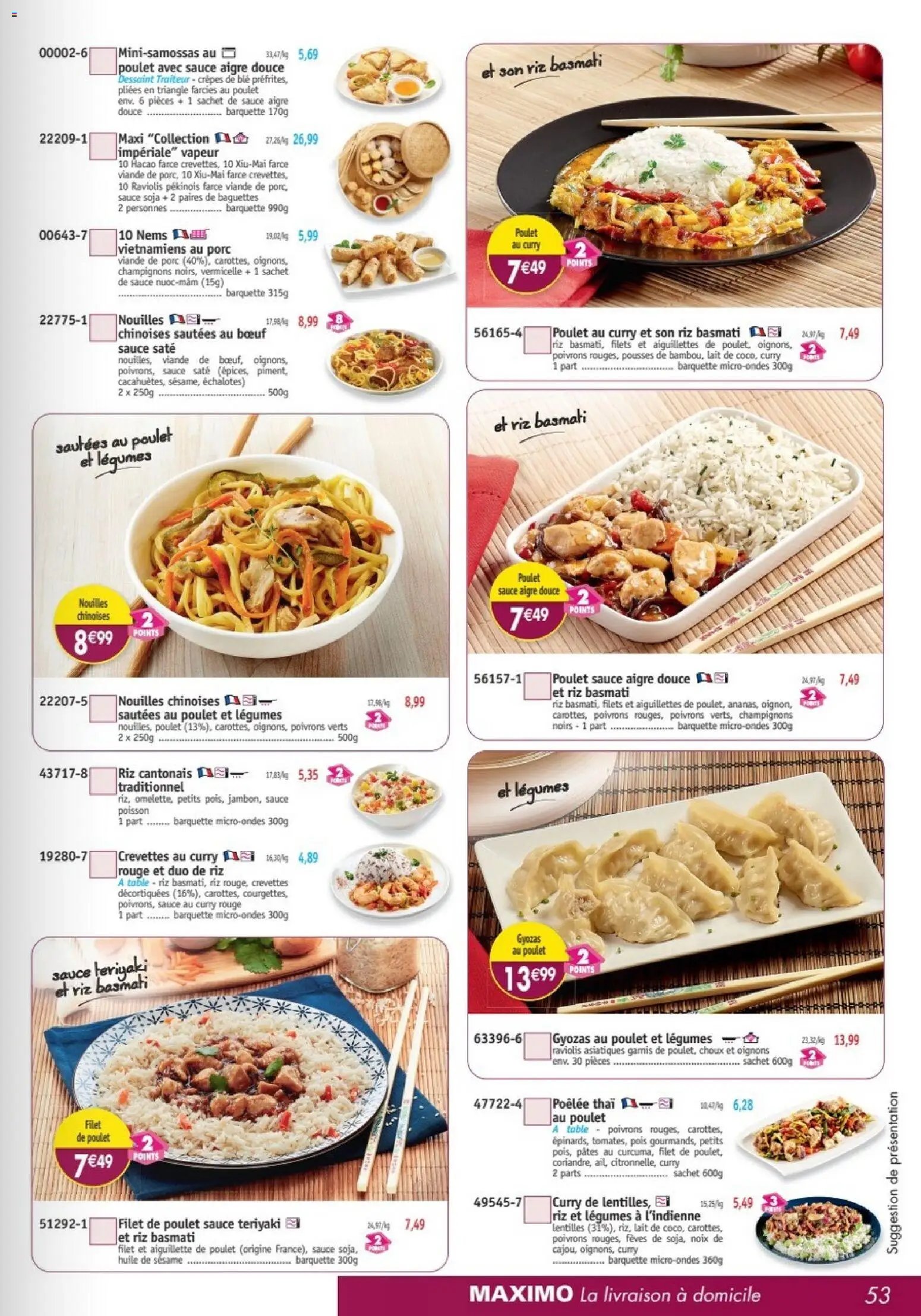 Maximo catalogue