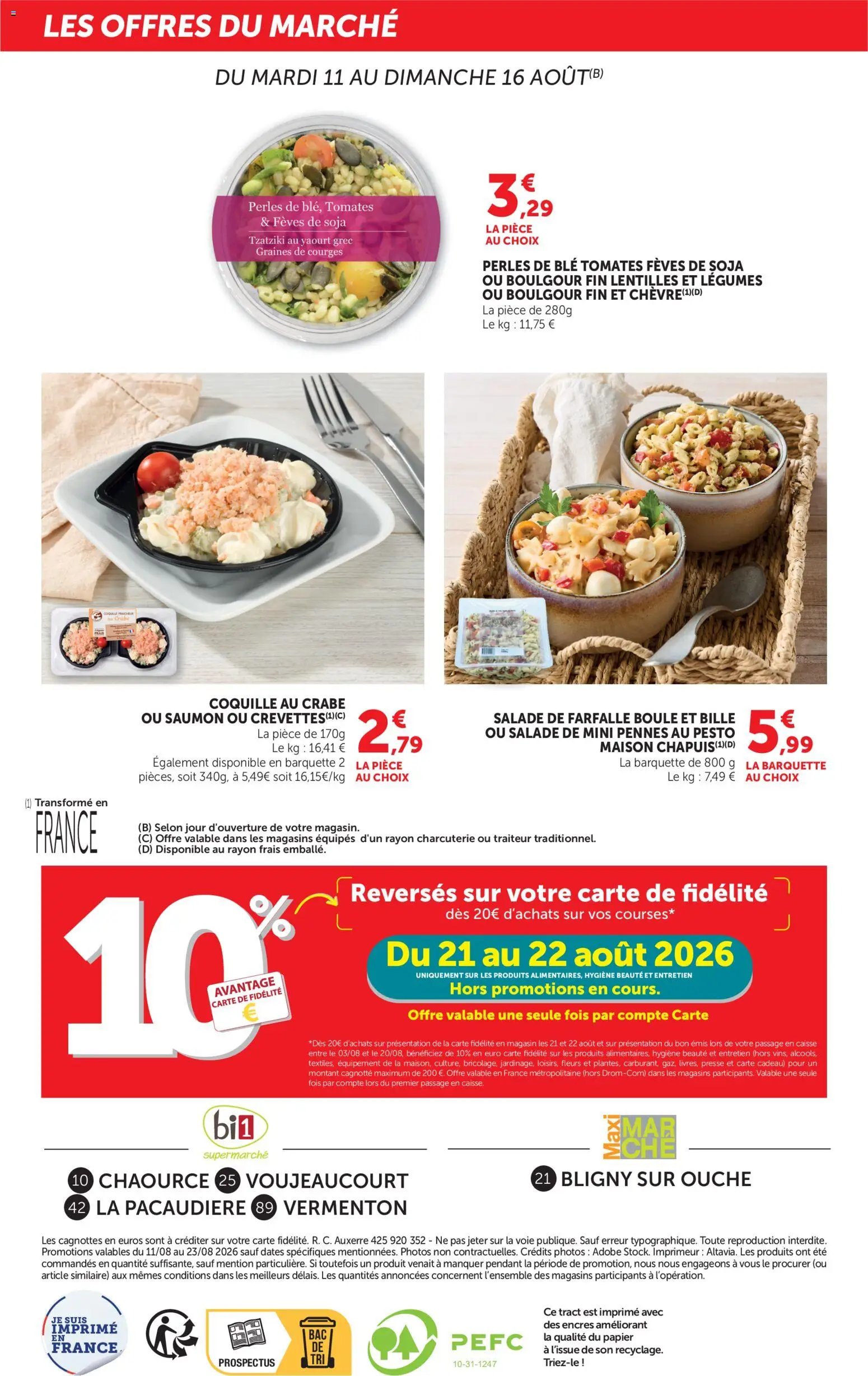 bi1 Catalogue Maxi marché