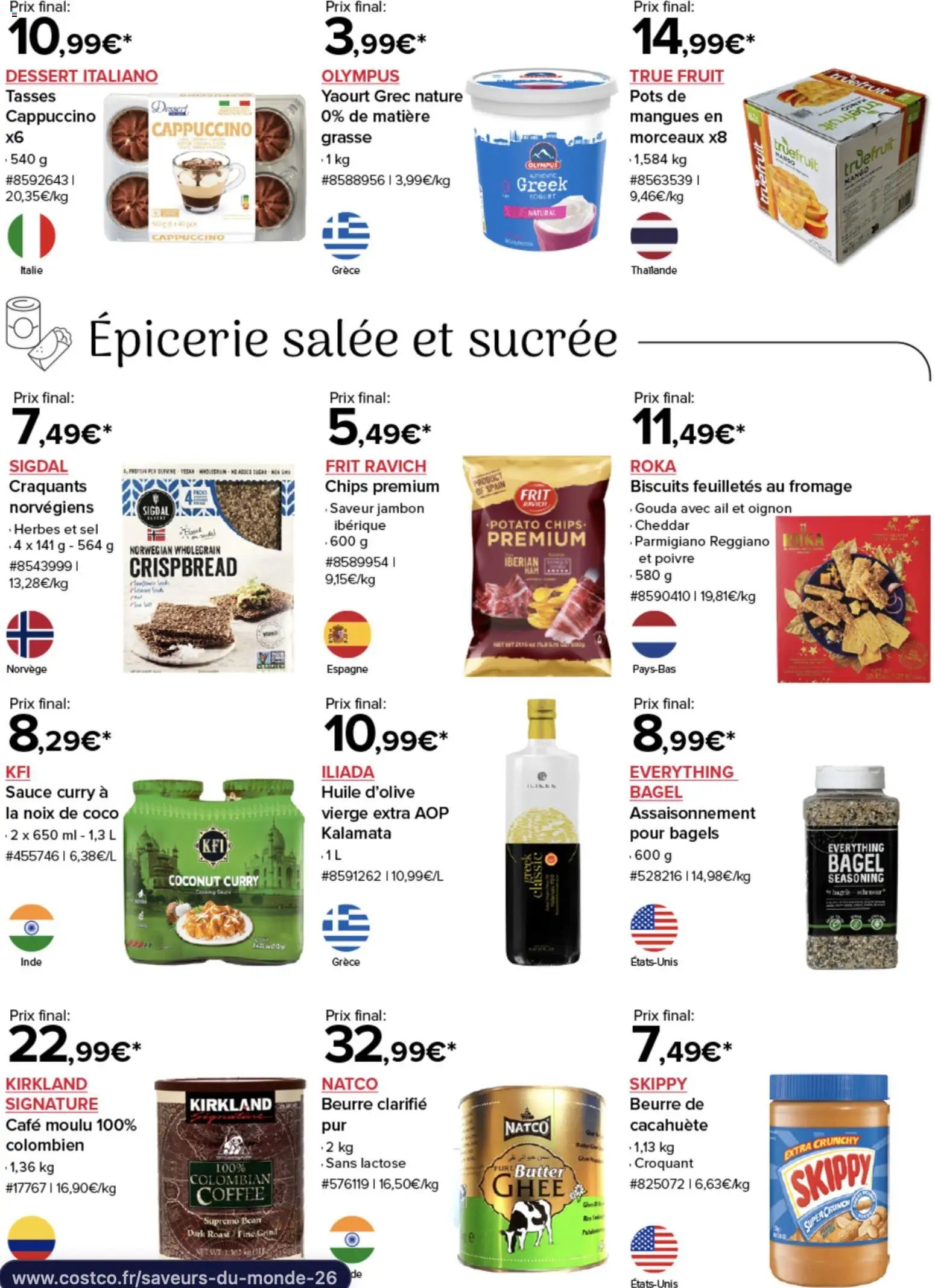 Costco Saveurs du monde