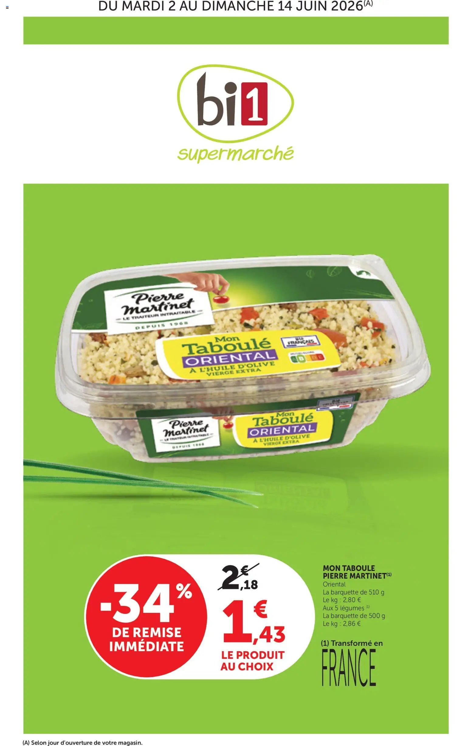 bi1 Catalogue supermarché