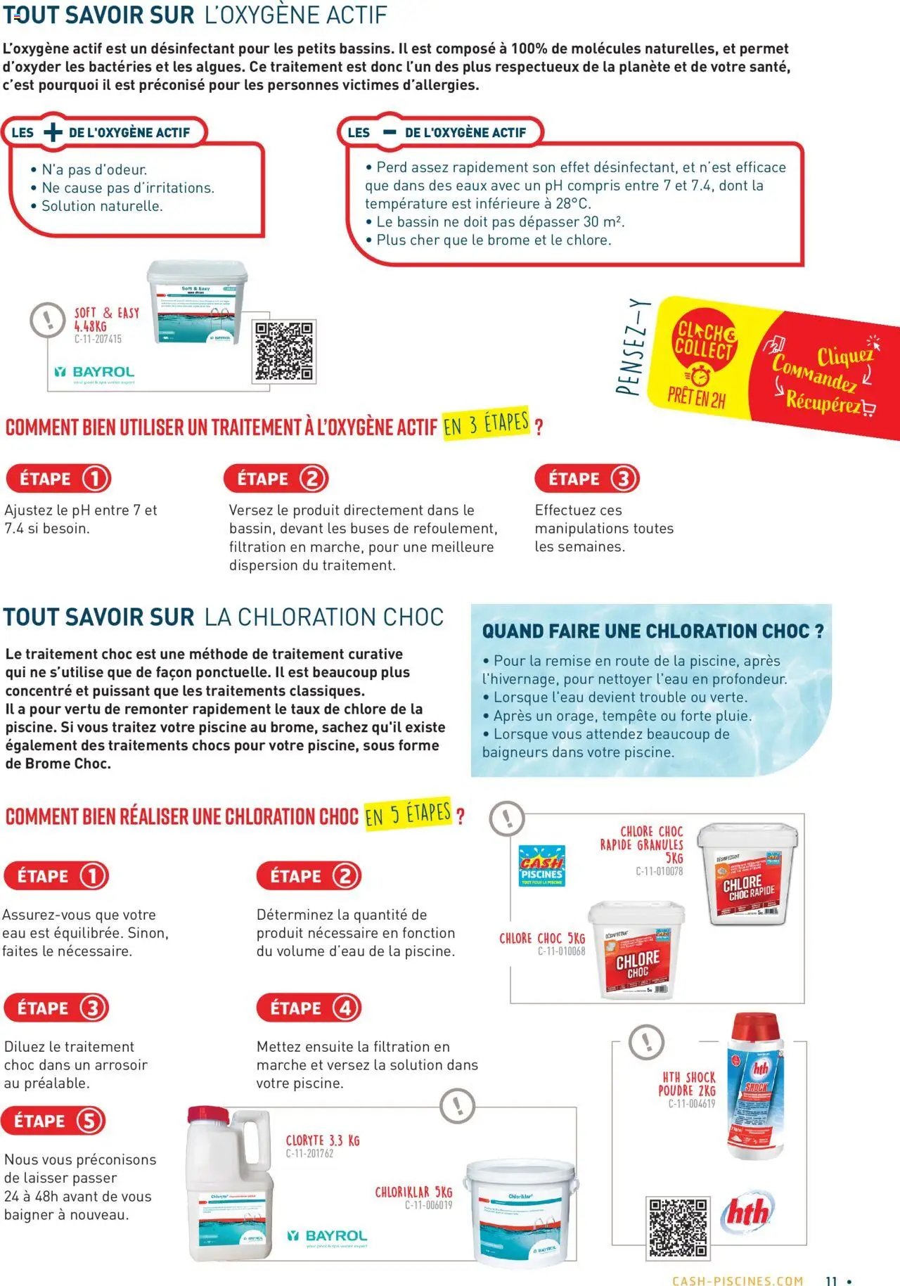 Cash Piscines Guide de l'entretien