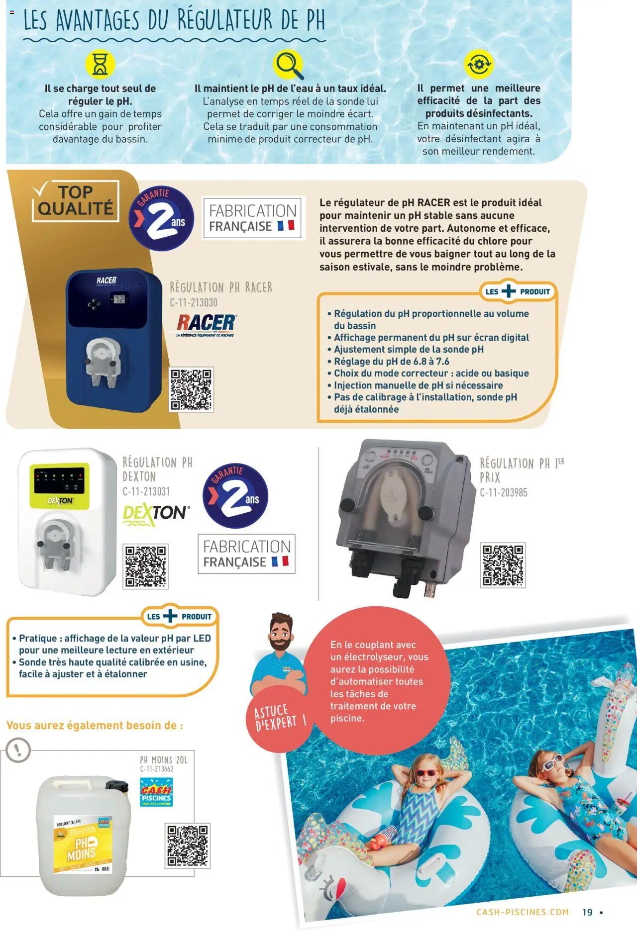 Cash Piscines Guide de l'entretien