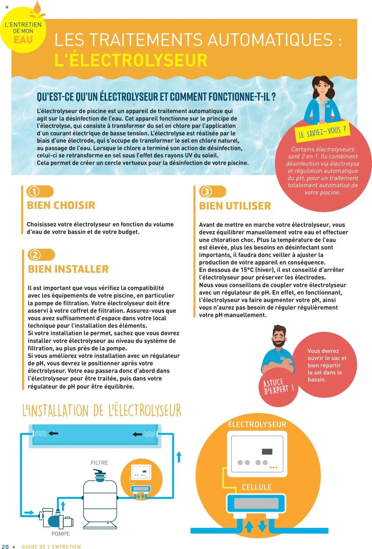 Cash Piscines Guide de l'entretien