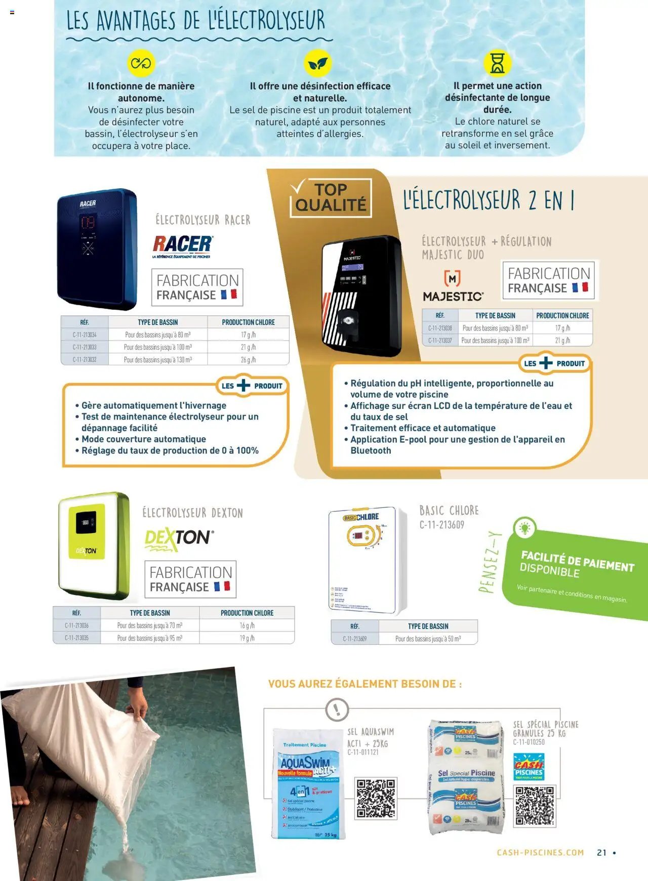 Cash Piscines Guide de l'entretien