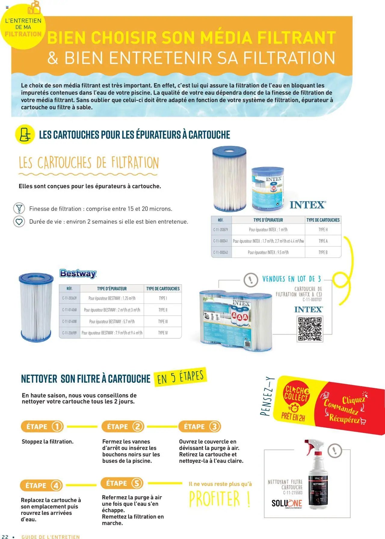 Cash Piscines Guide de l'entretien