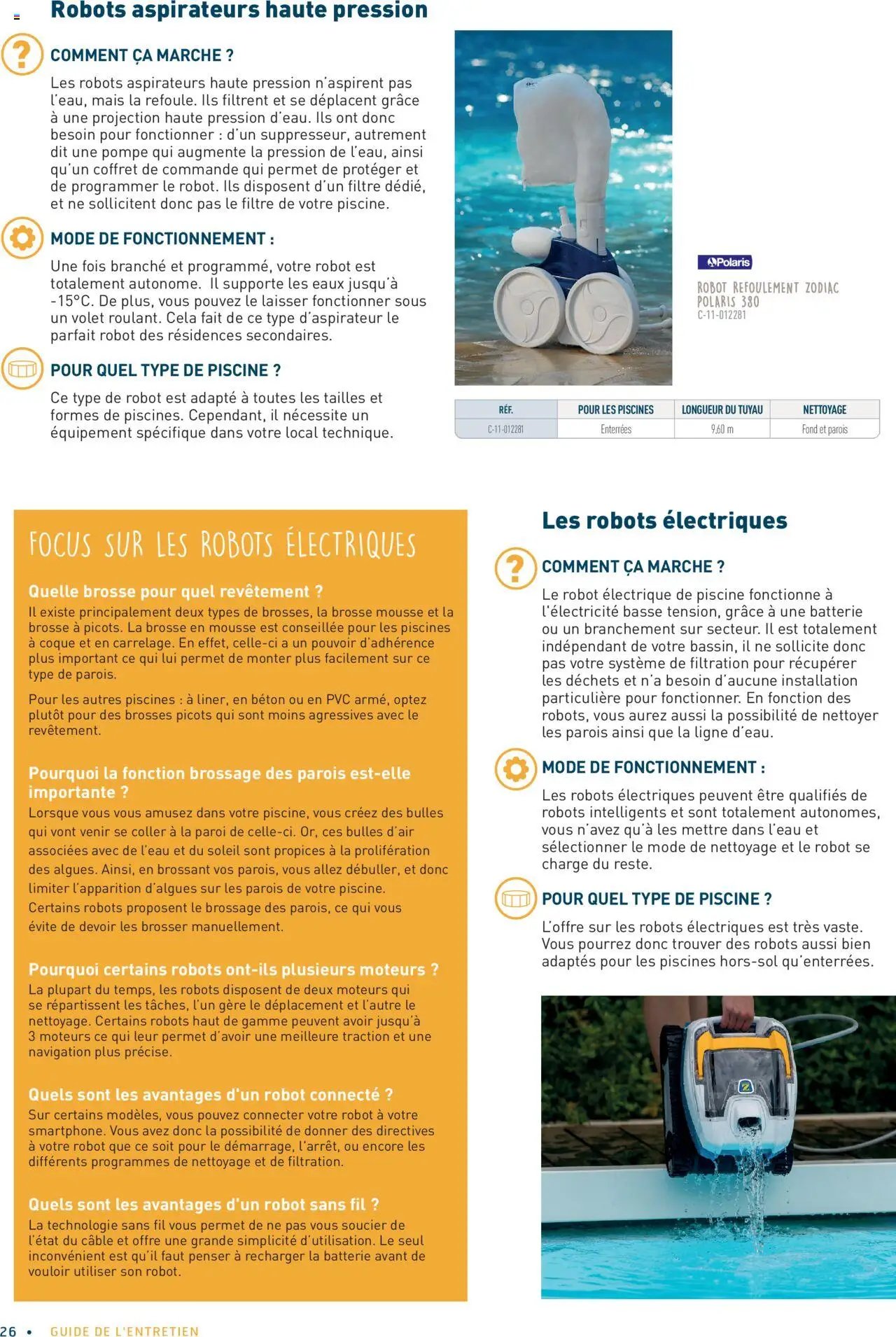 Cash Piscines Guide de l'entretien